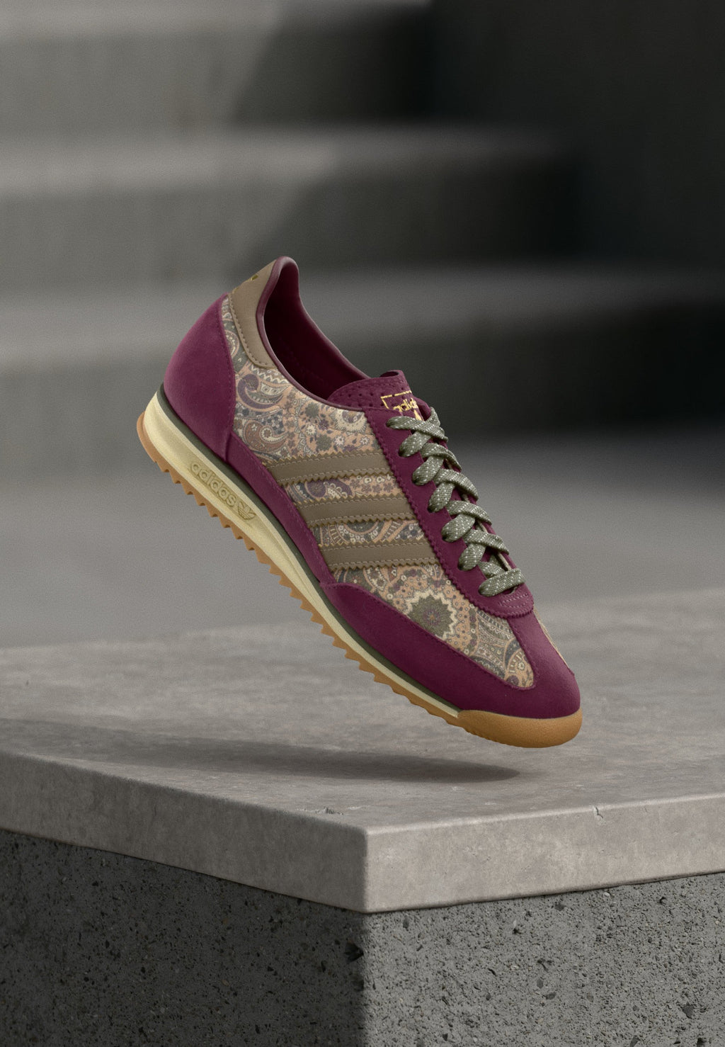 SL 72 OG - Trainers - maroon/khaki six/olive strata