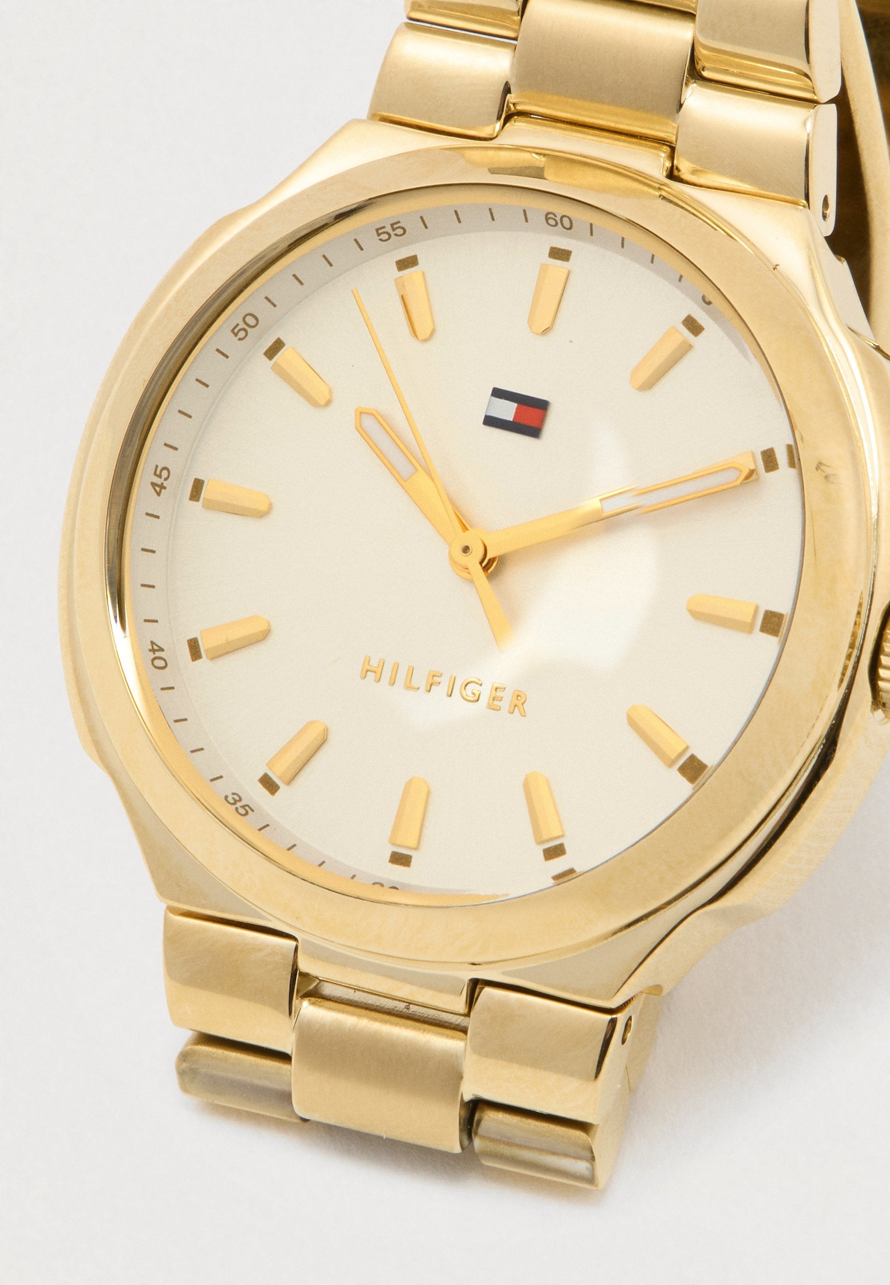 GEORGIA UNISEX - Watch - gold-coloured/white