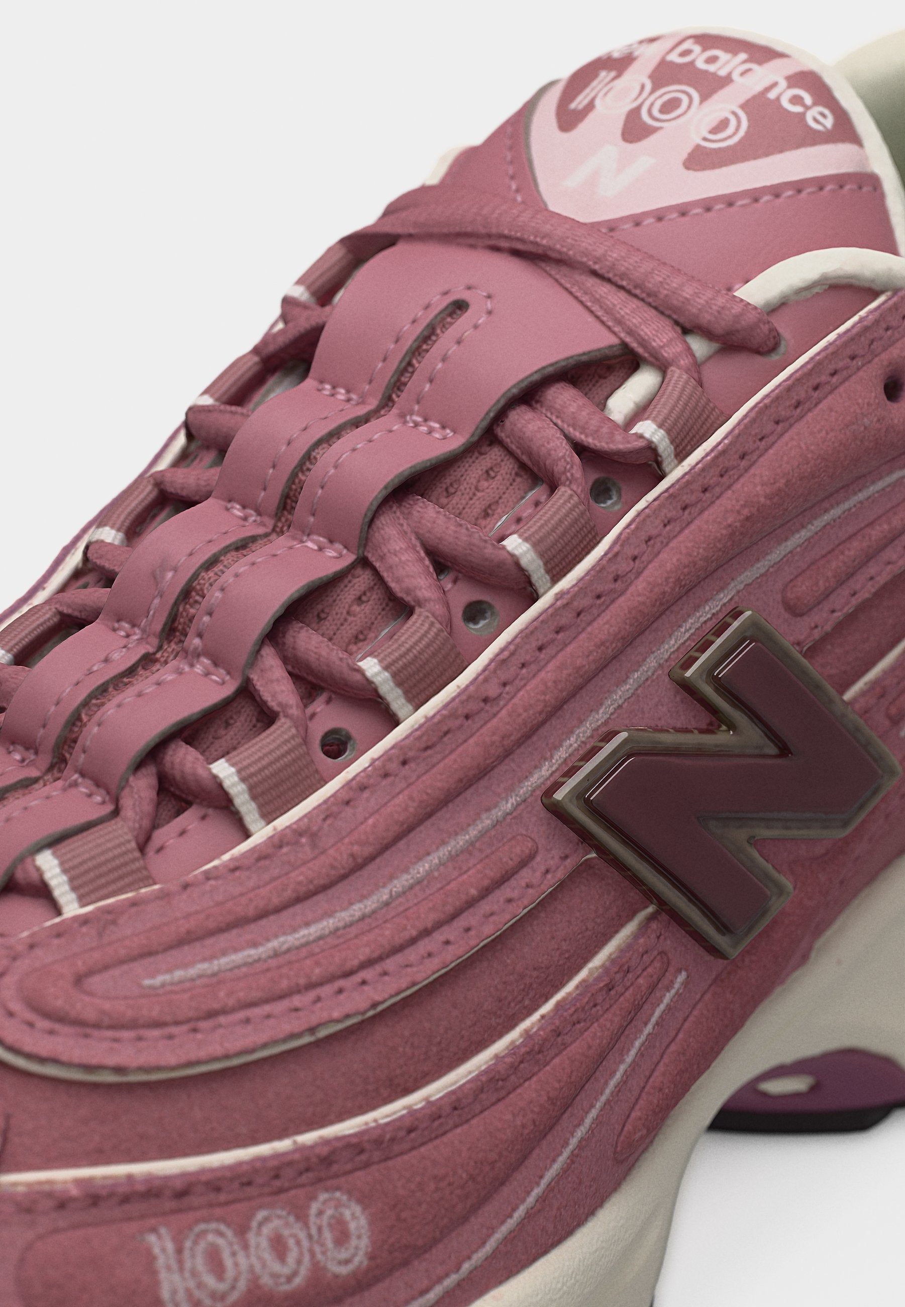 U1000 - Trainers - rosewood