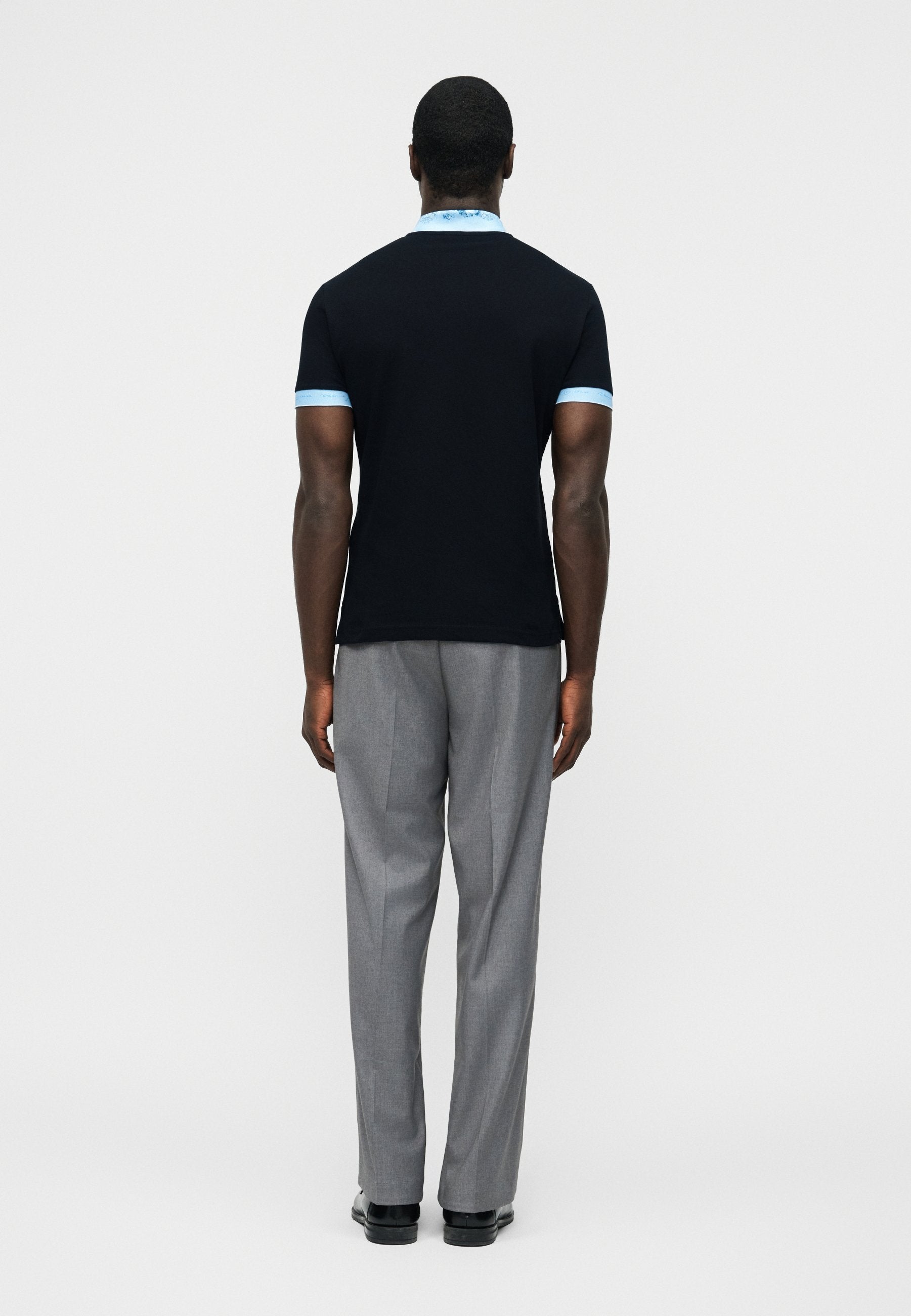 BAROQUE WAVE - Polo shirt - black
