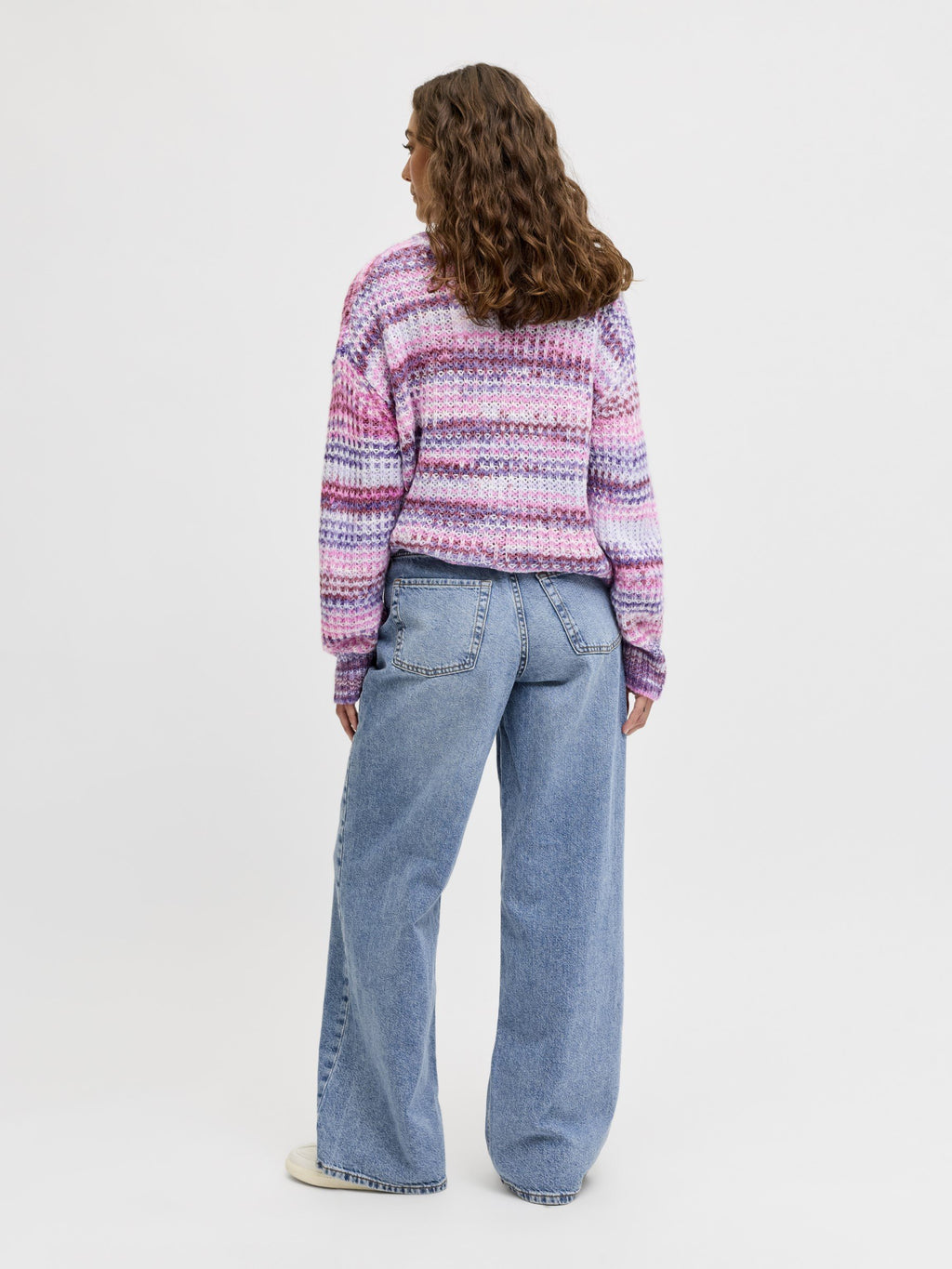 JXSIMONE RAS DU COU - Pull - purple rose/multicolore