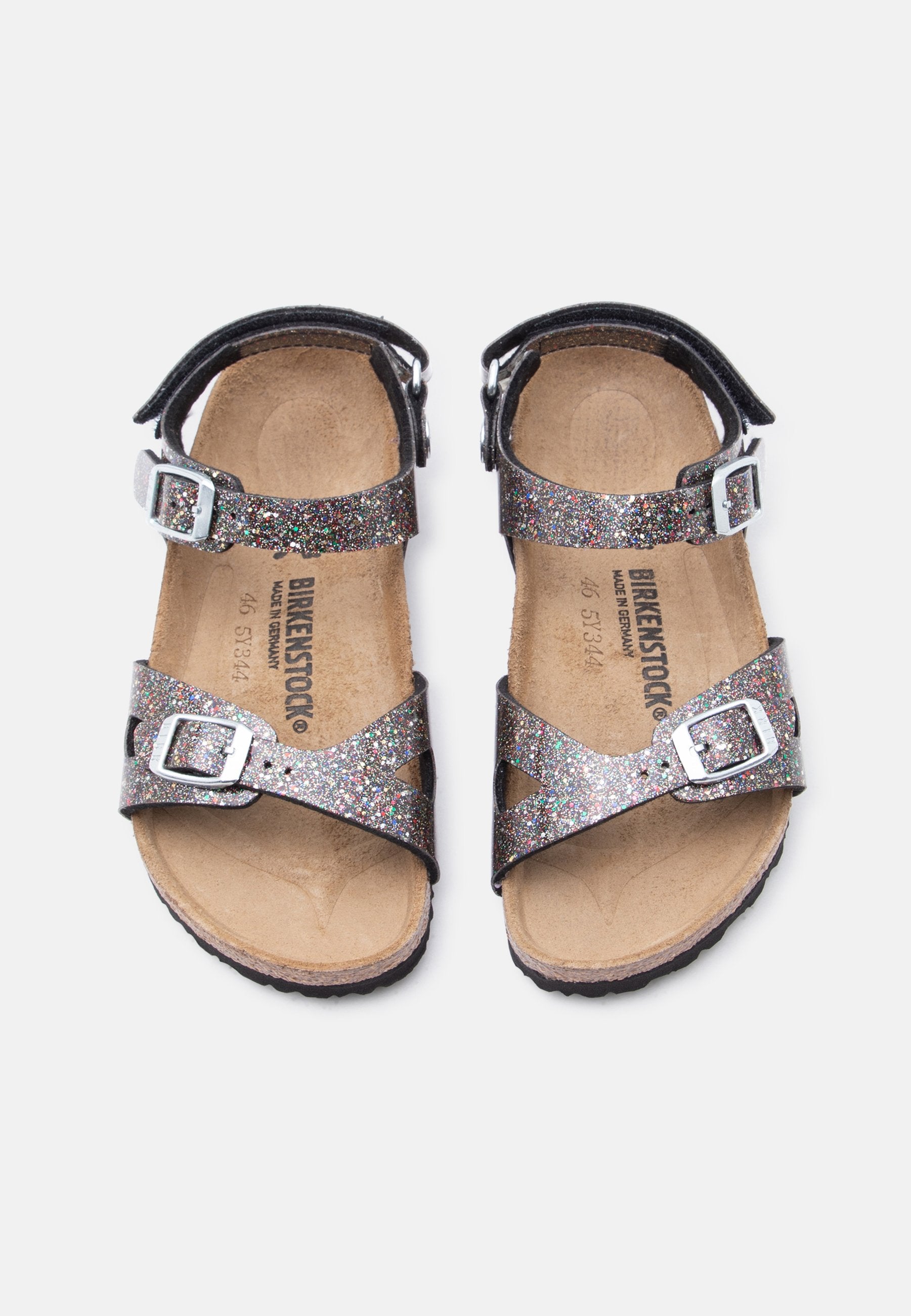 RIO COSMIC SPARKLE NARROW - Sandals - black