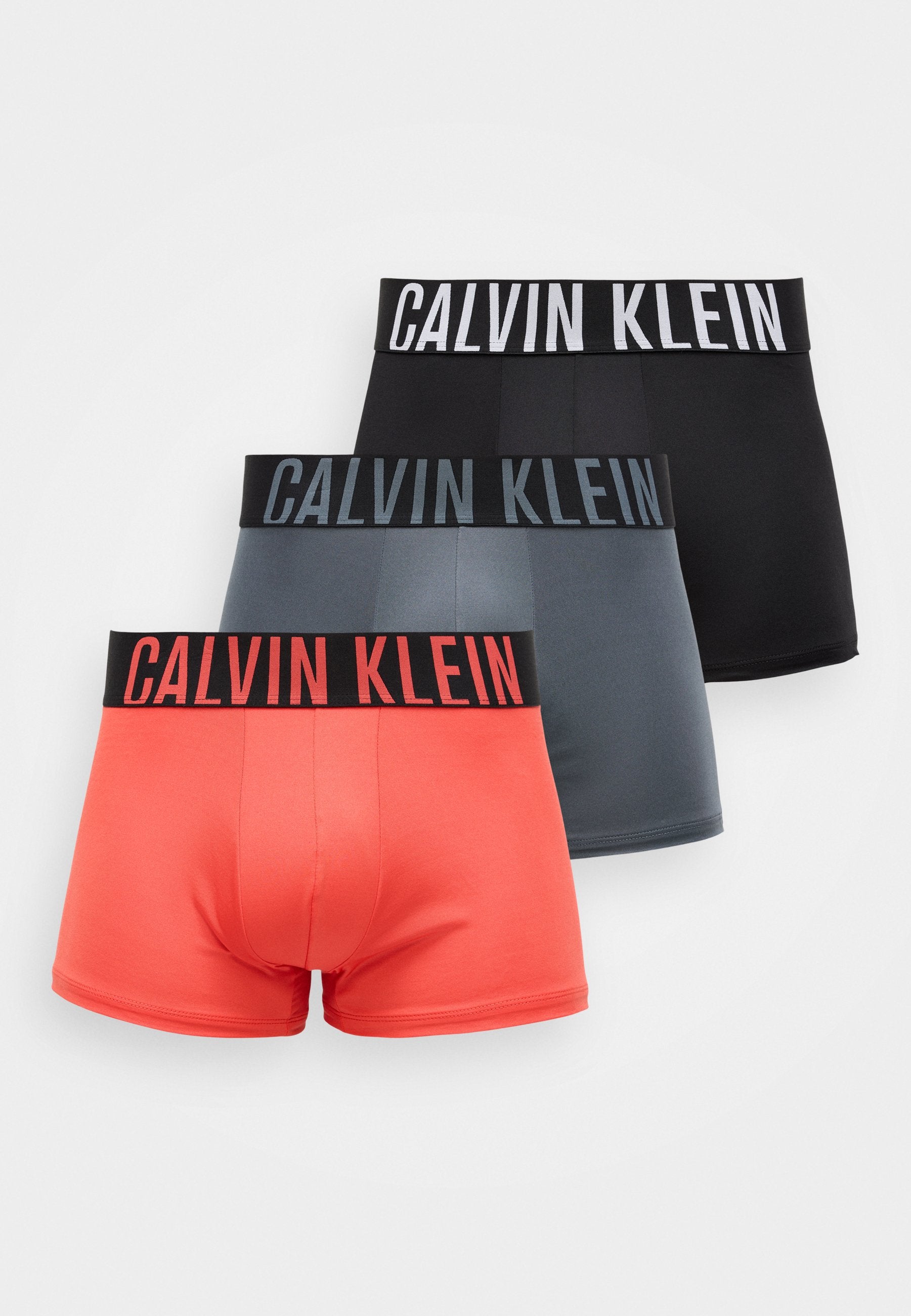 TRUNK 3 PACK INTENSE POWER MICROFIBER - Trunks - black/turbulence/vermillion brown