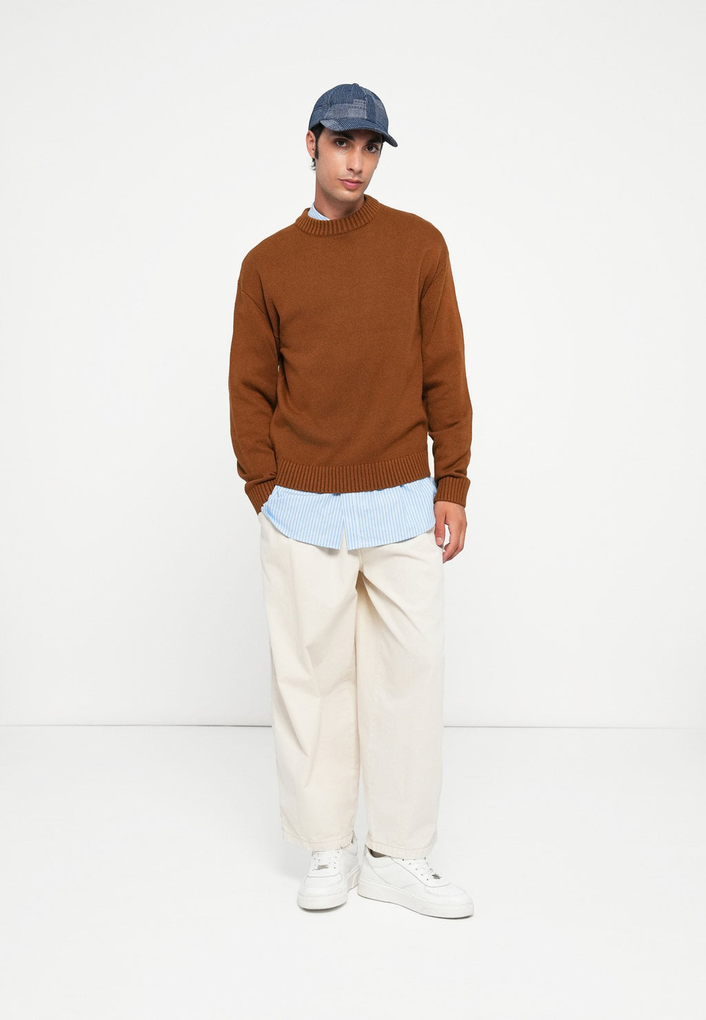 Knitted Plain Knitted - Jumper - monks robe