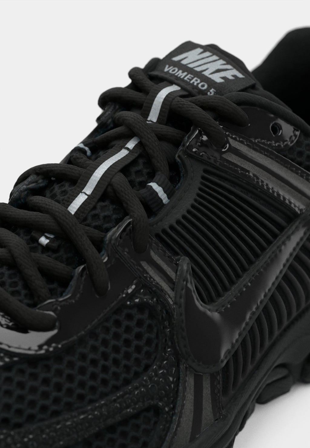 ZOOM VOMERO 5 - Baskets - black/metallic silver-coloured/anthracite/white
