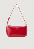 ESSENTIAL LOGO SHINY SHOULDER BAG - Handbag - sapphire red