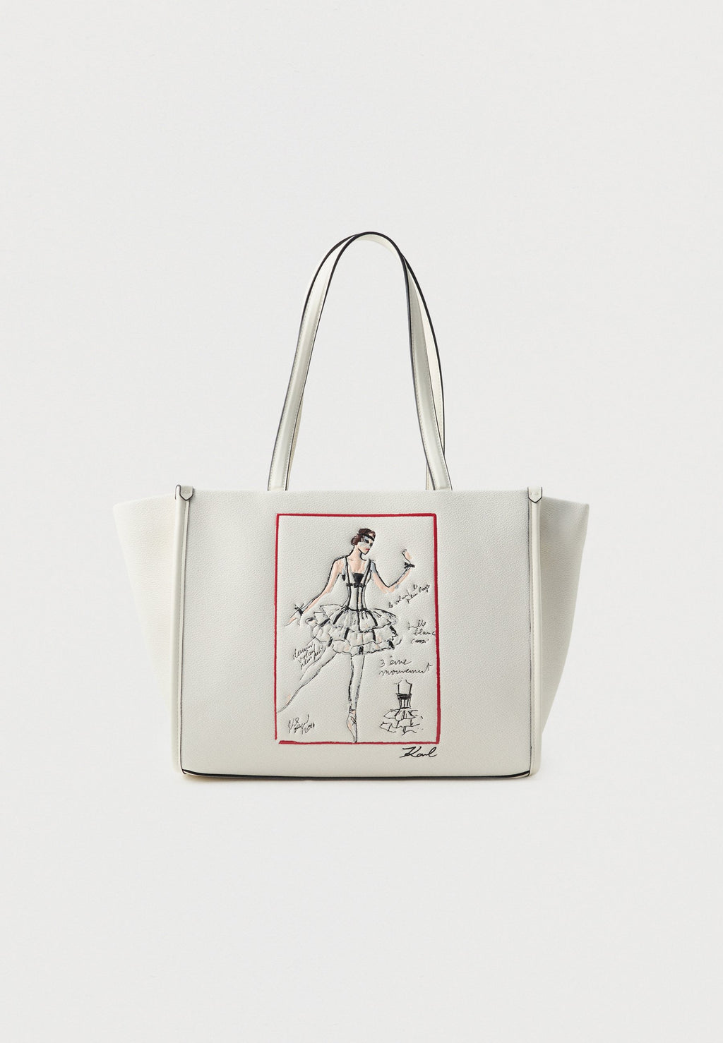 BALLET TOTE - Tote bag - off white