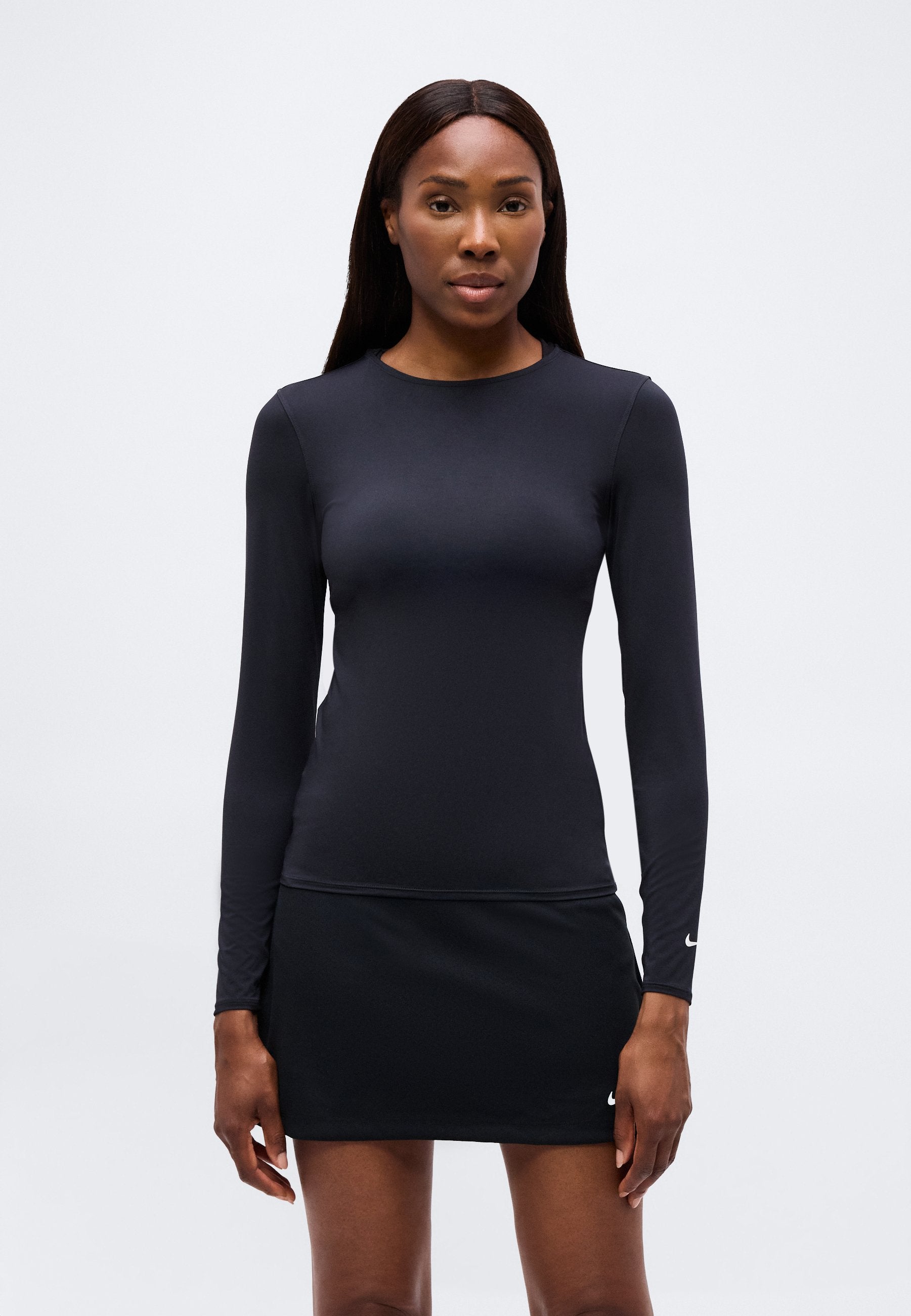 GOLFCLUB LONGSLEEVE - Long sleeved top - black/white