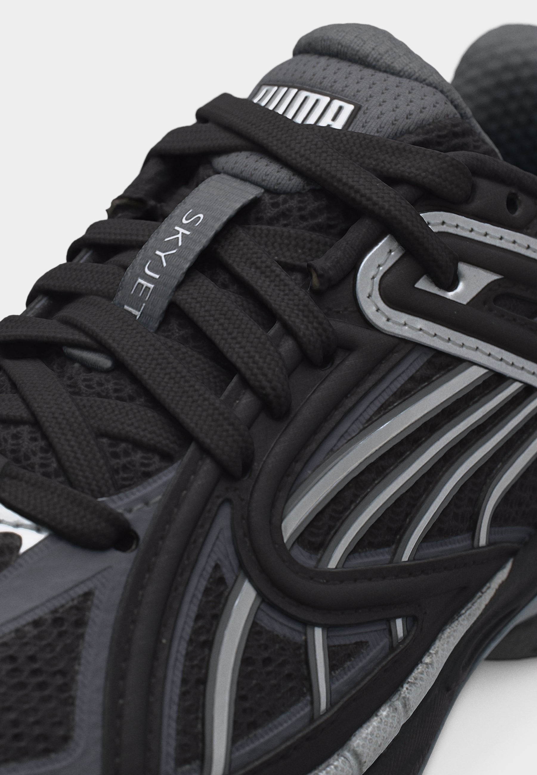 SKYJET JR UNISEX - Trainers - black/cool dark gray/silver-coloured