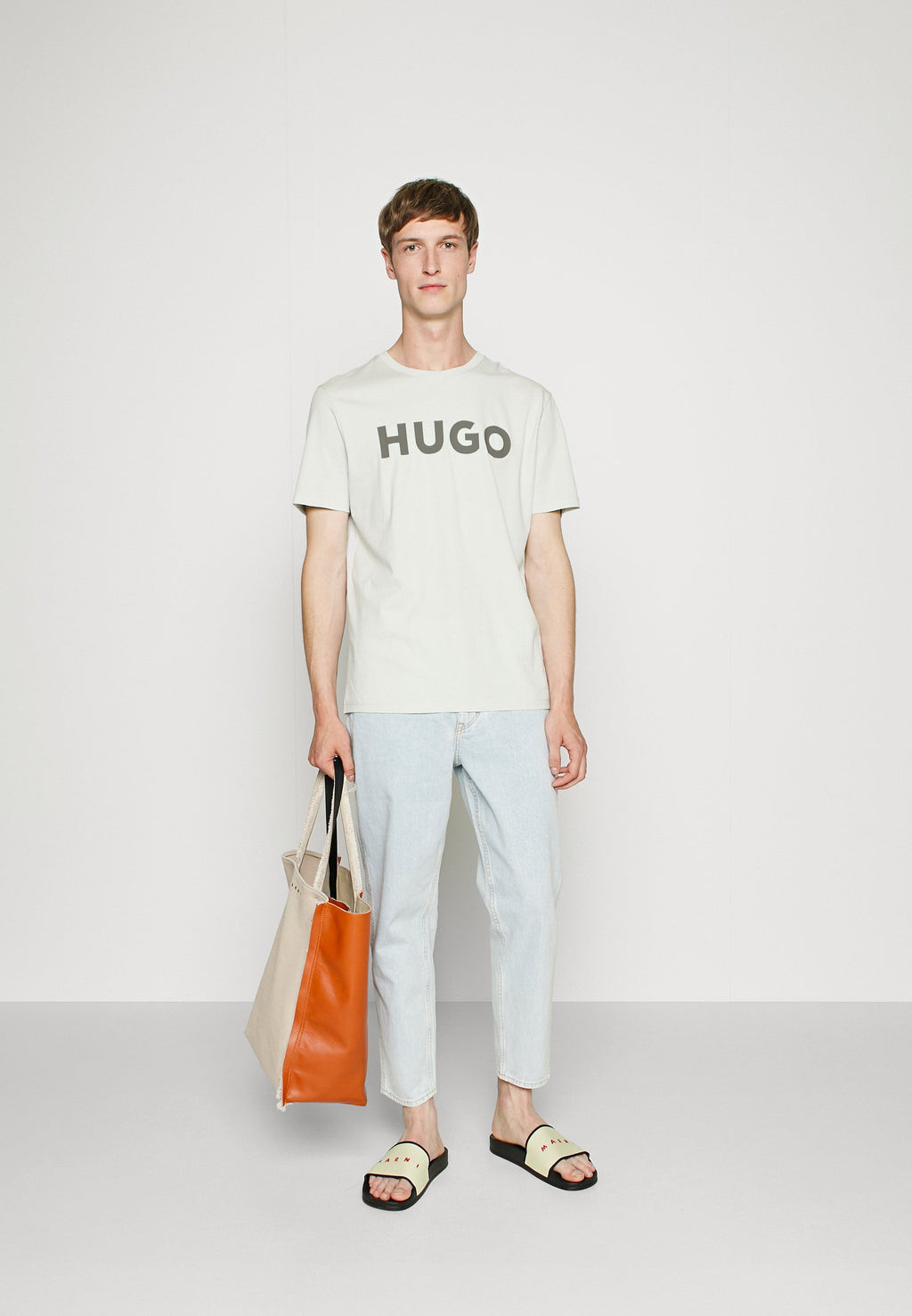 DULIVIO - Print T-shirt - light/pastel green
