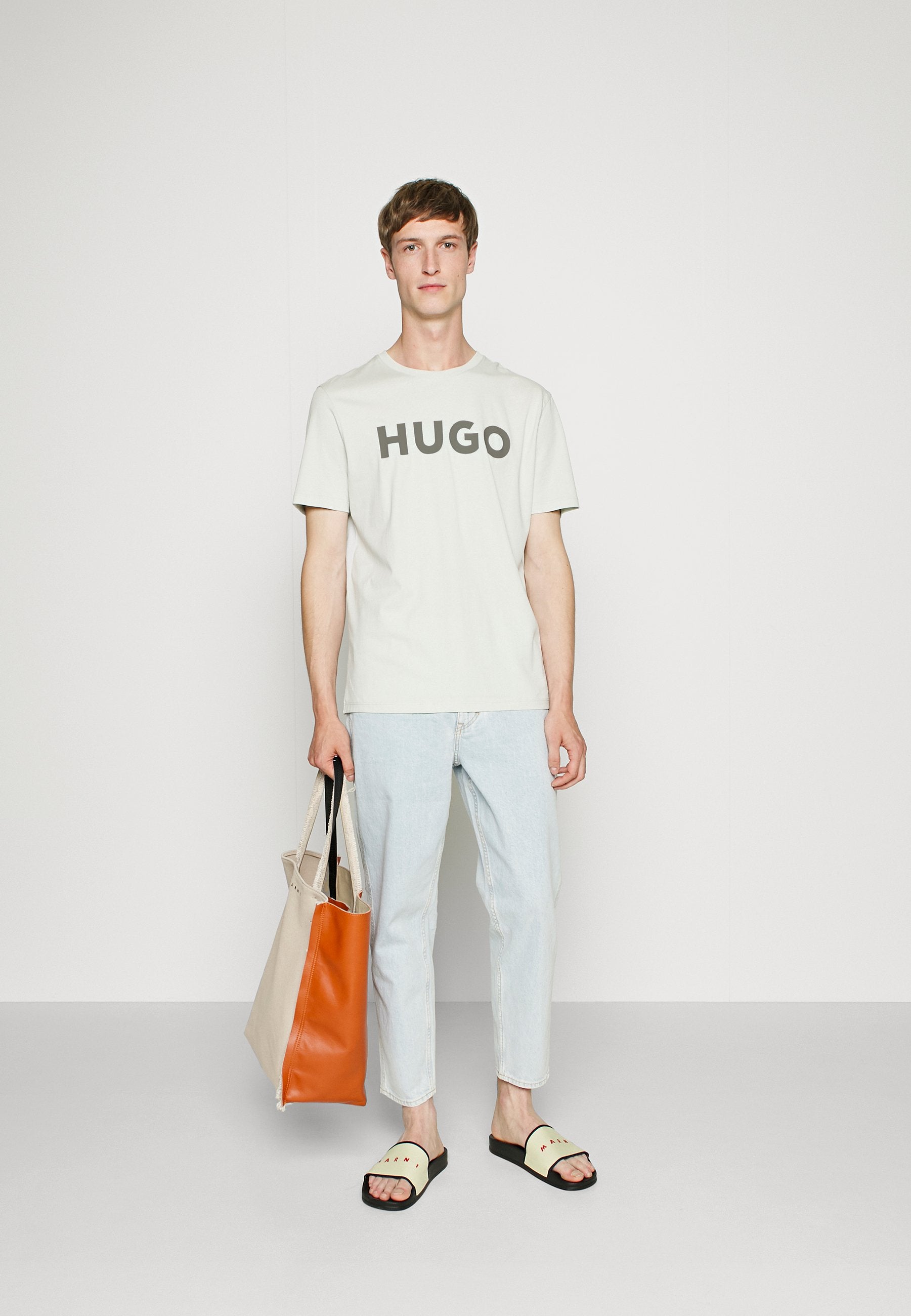 DULIVIO - T-shirt imprimé - vert clair/pastel