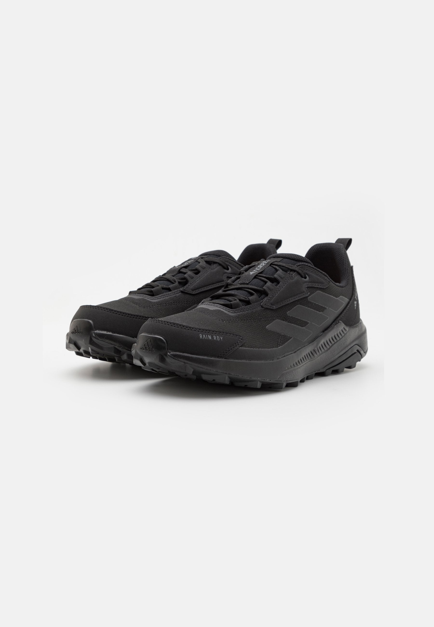 ANYLANDER - Hiking shoes - core black/grey four
