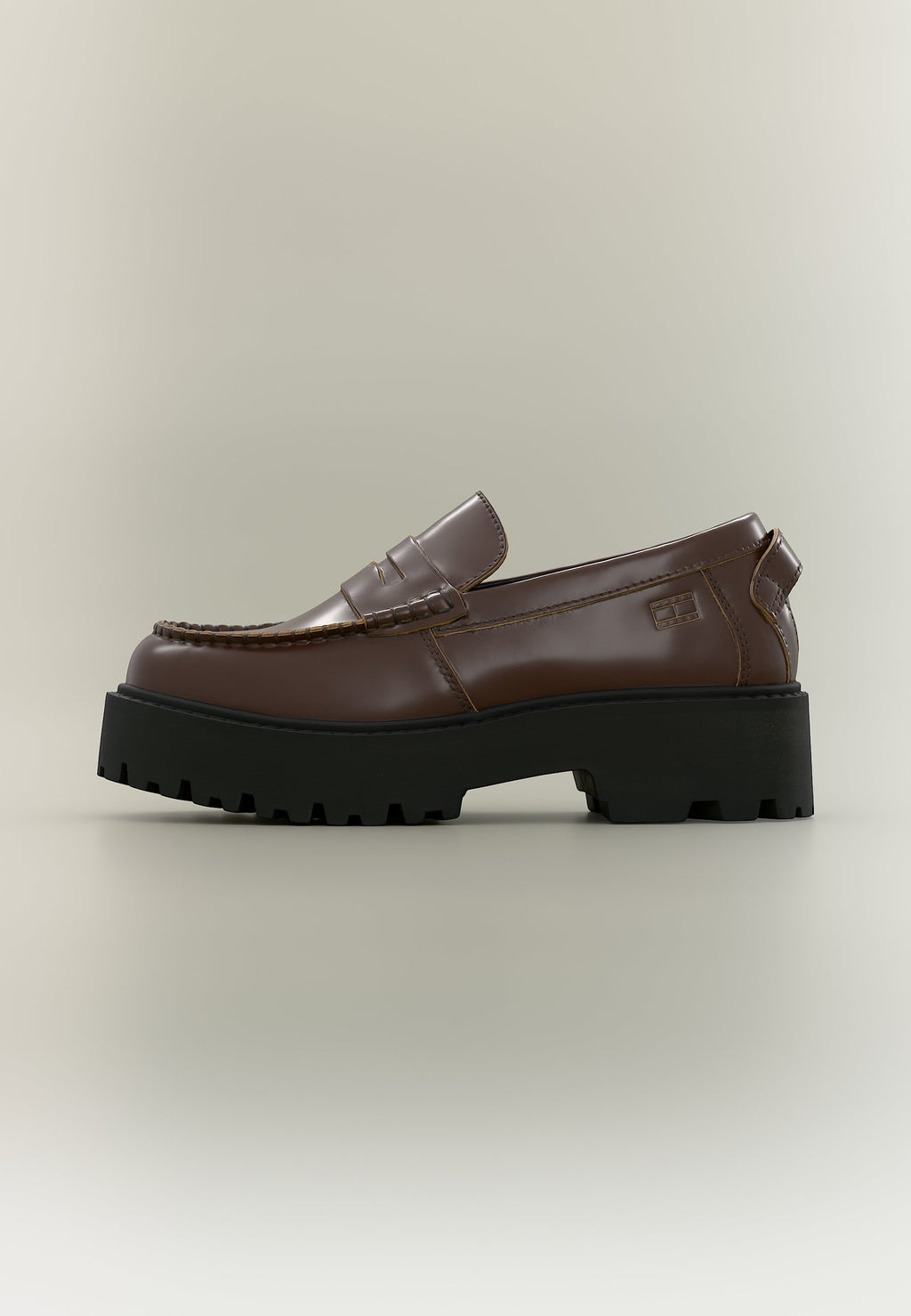 ARCHIVE LEATHER CHUNKY CLEAT LOAFERS - Slip-ons - legacy brown