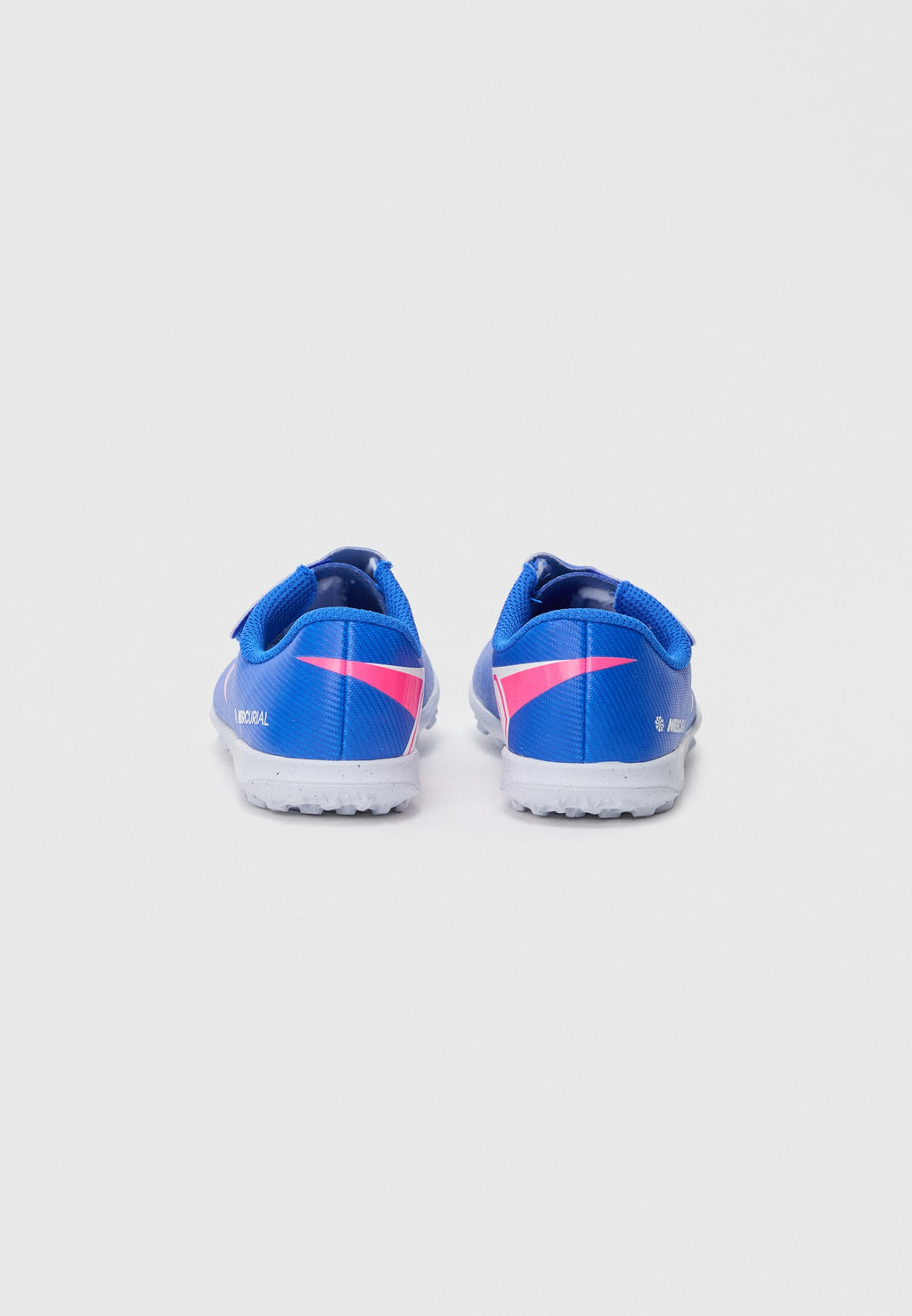 JR MERCURIAL VAPOR 16 CLUB TF PS VELCRO UNISEX - Halı Saha Kramponu - racer blue/white