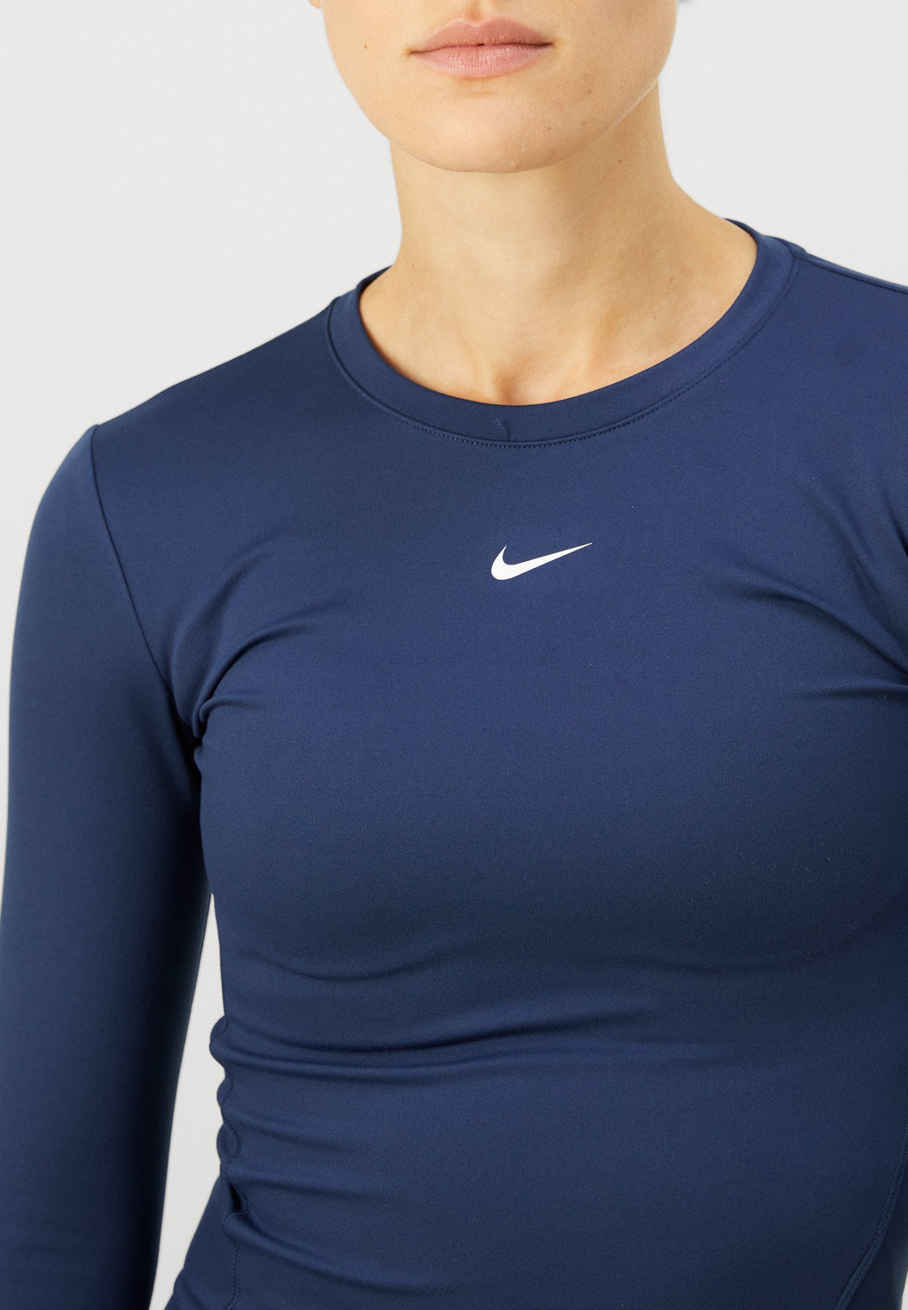 ONE TOP - Long sleeved top - midnight navy/white