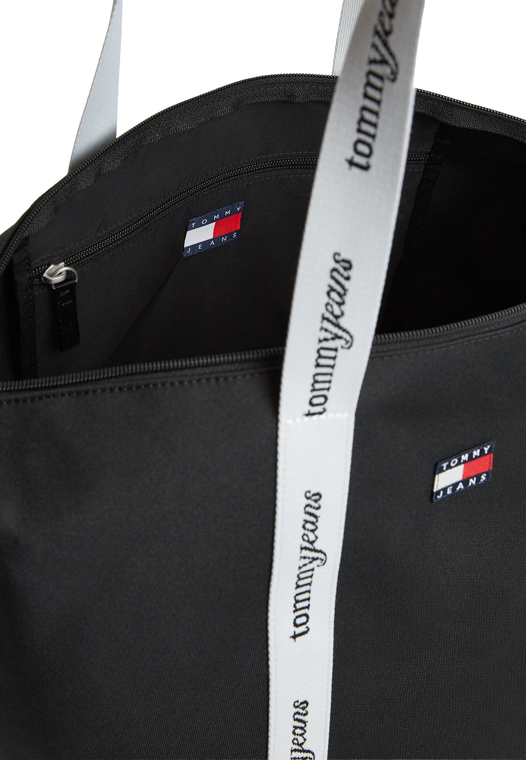 ESSENTIAL REPEAT LOGO TOTE BAG - Tote bag - black