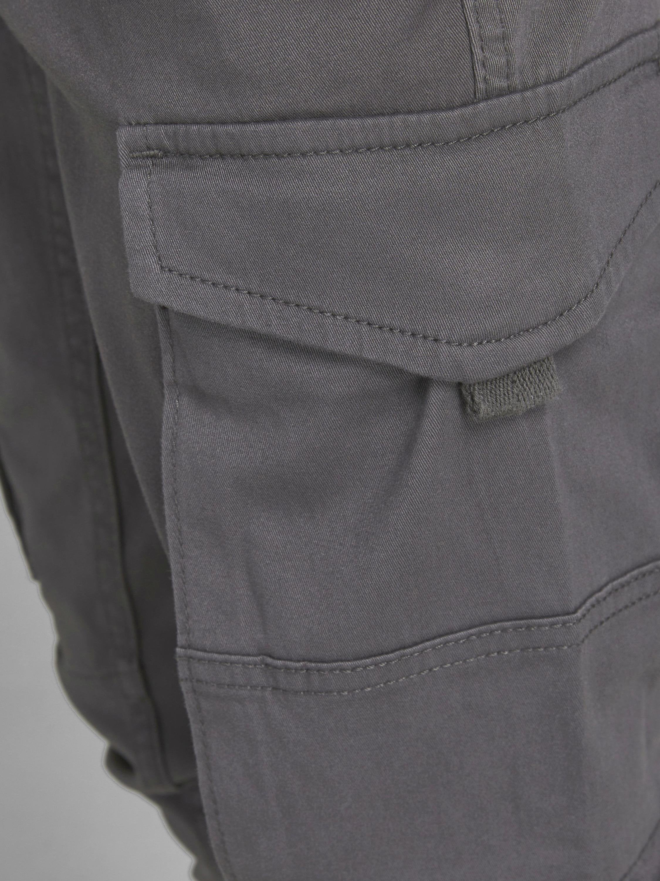 JJIPAUL JJFLAKE - Cargo trousers - asphalt