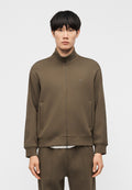 Zip-up sweatshirt - major brown