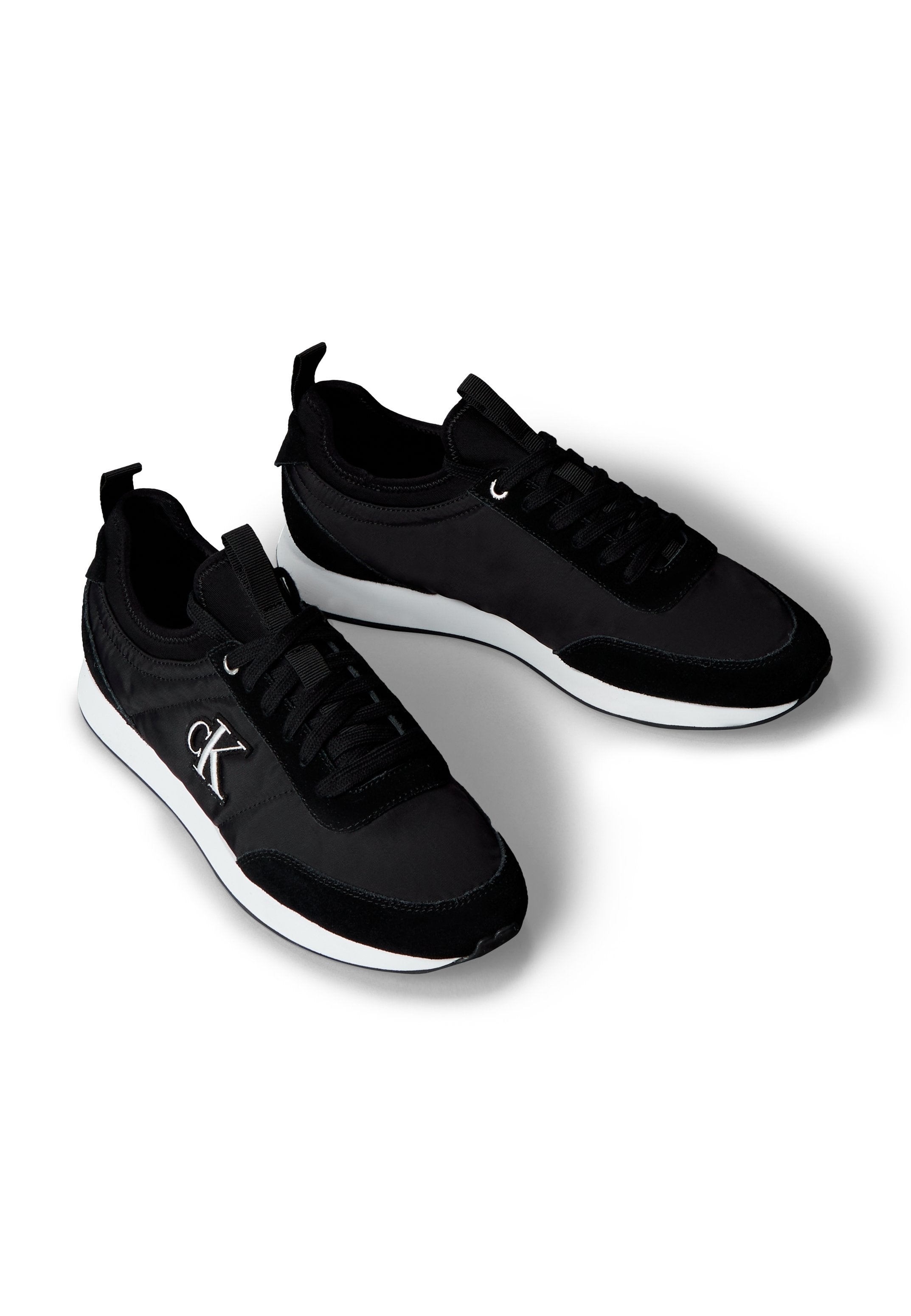 RETRO RUNNER LACEUP - Trainers - black