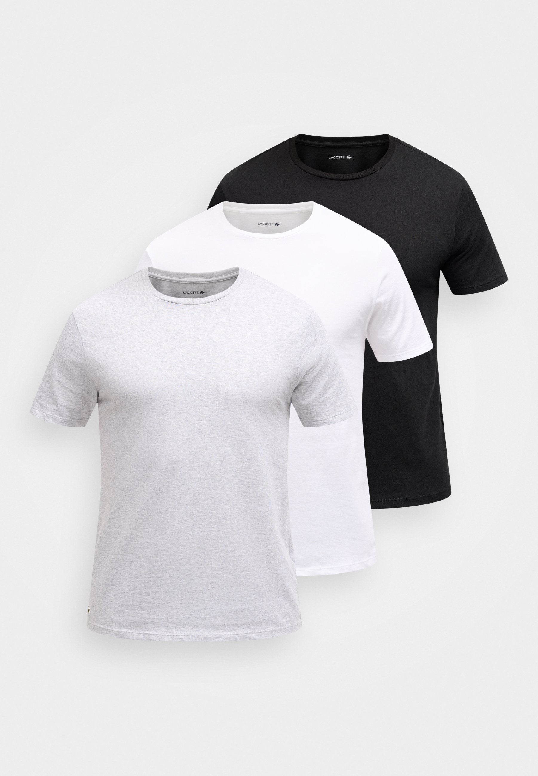 3 PACK - Undershirt - white/silver-coloured chine/black