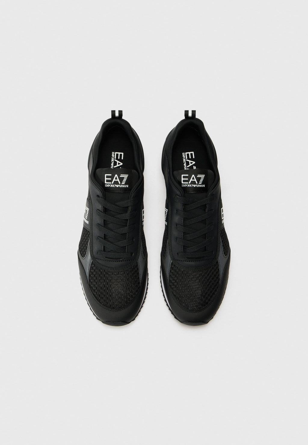 Trainers - black/white