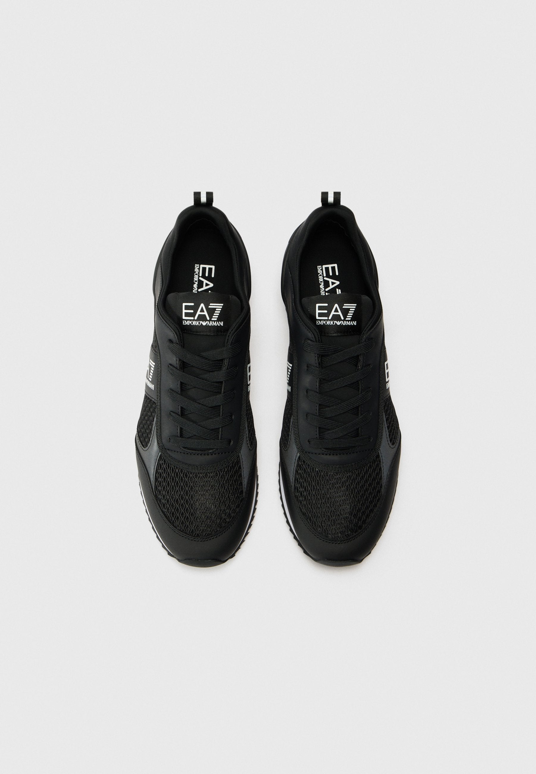 Trainers - black/white