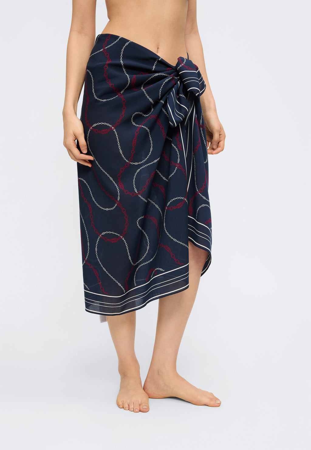 COVER UPS PAREO - Beach accessory - navy