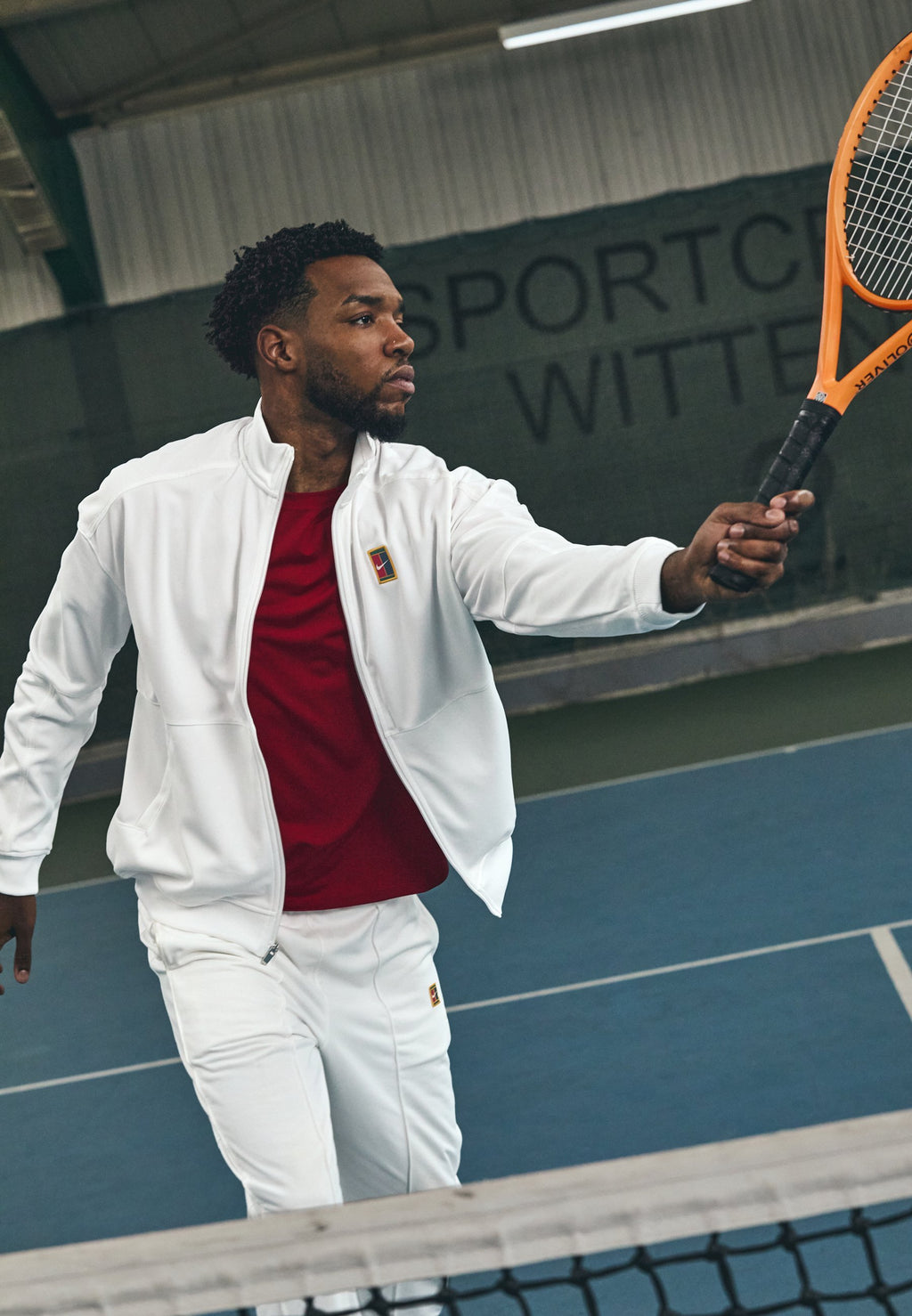 NIKECOURT HERITAGE SUIT JACKET - Veste d'entraînement - white/white