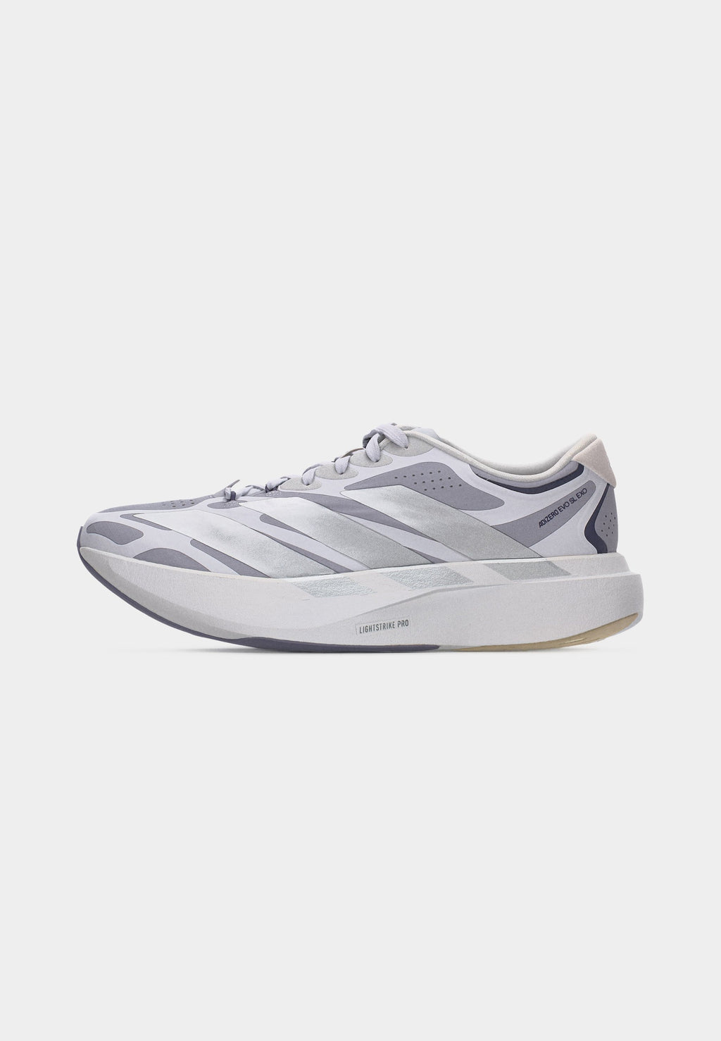 ADIZERO EVO SL EXO W - Road running shoes - glory grey/silver-coloured metallic/dash grey