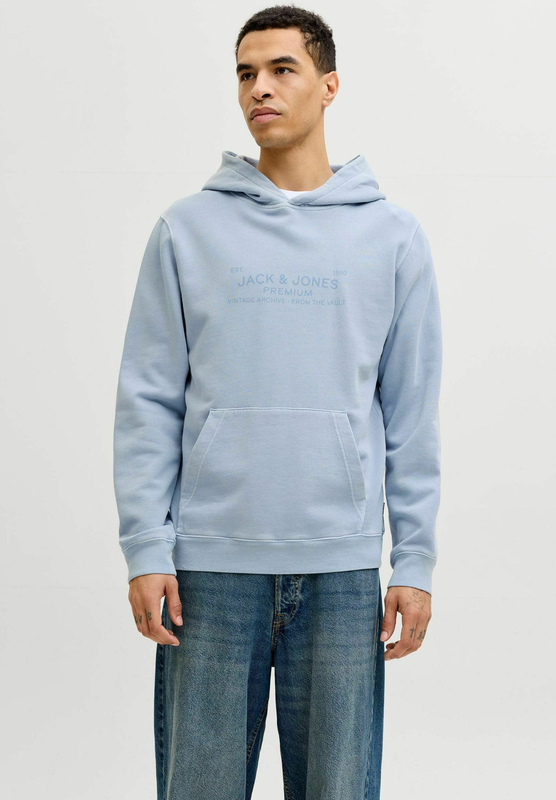Hoodie - ashley blue