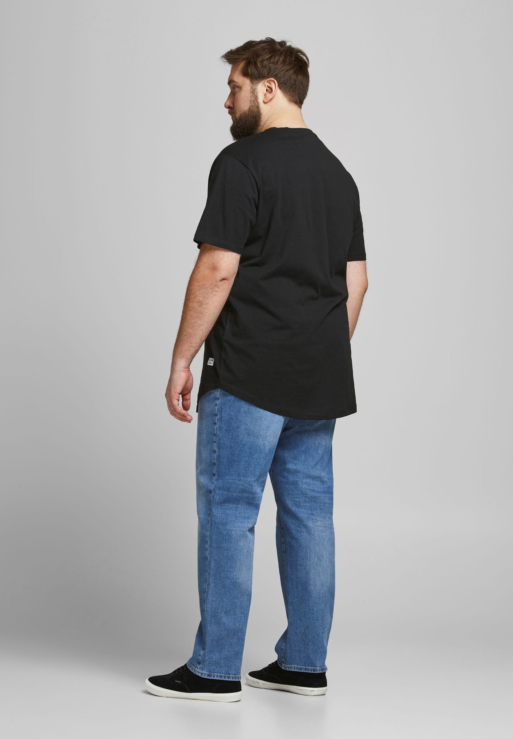 NOA TEE CREW NECK - Basic T-shirt - black