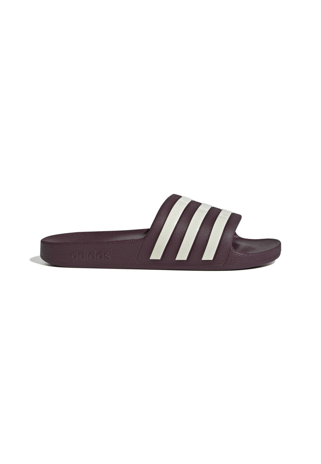 شباشب ADILETTE AQUA - شباشب حمام - مارون/أبيض/أبيض