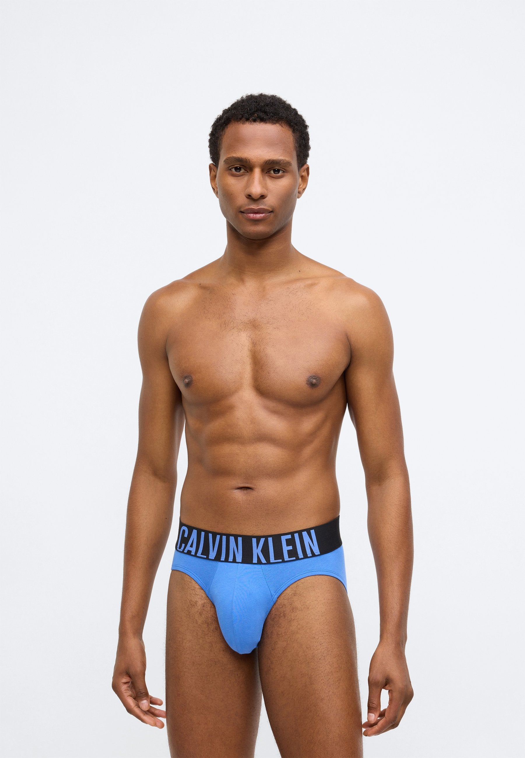 حزمة 3 من سروال داخلي HIP BRIEF INTENSE POWER COTTON - سروال داخلي - اضطراب/أبيض/بلوسوم إيريس