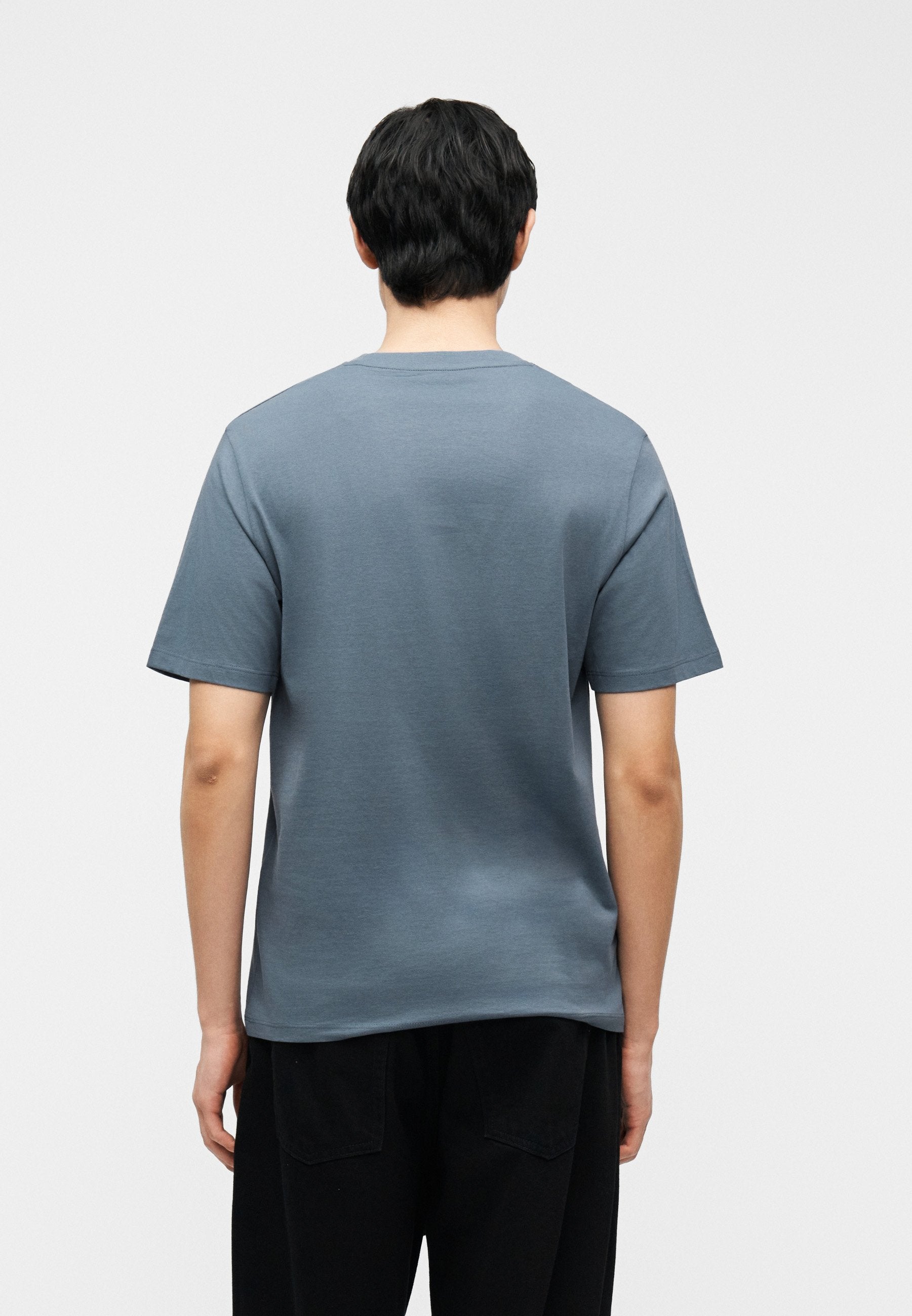 JJINDIANA TEE CREW NECK - Print T-shirt - blue mirage