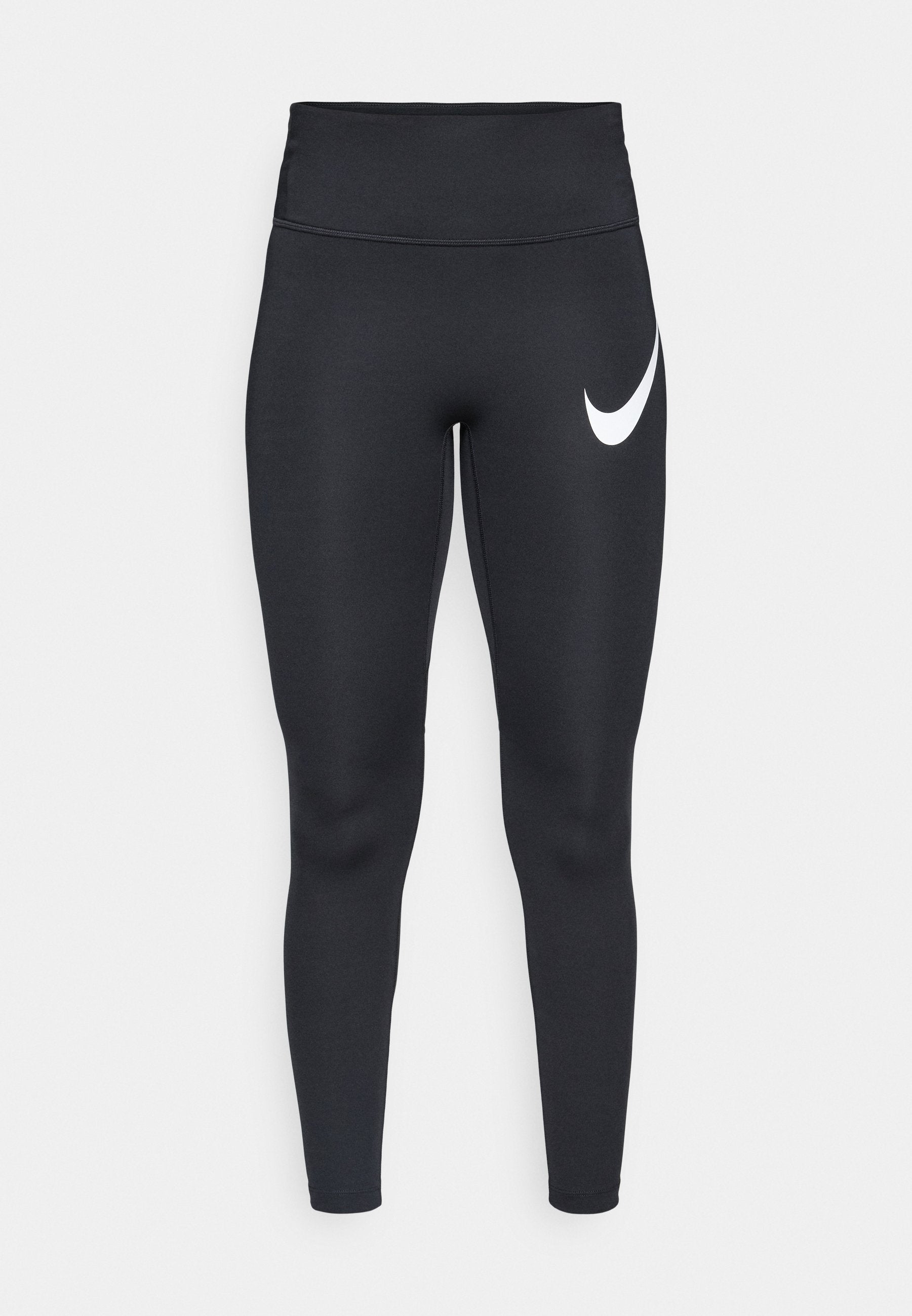 TEMPO - Running tights - black/reflective silver-coloured/white