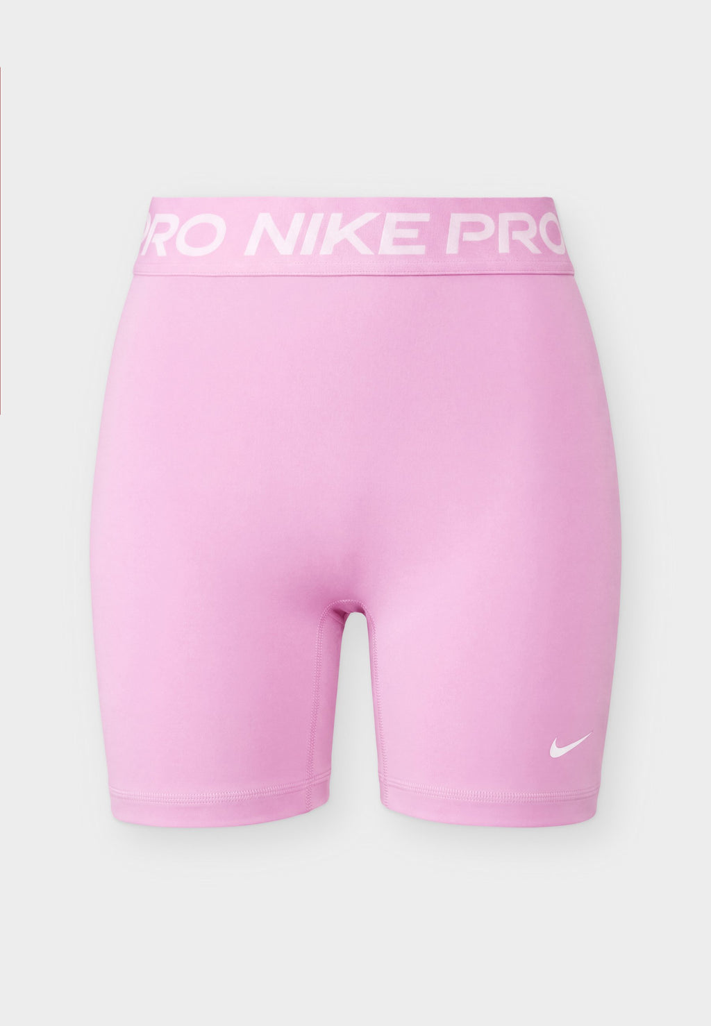 SHORT - Leggings - light magenta/white