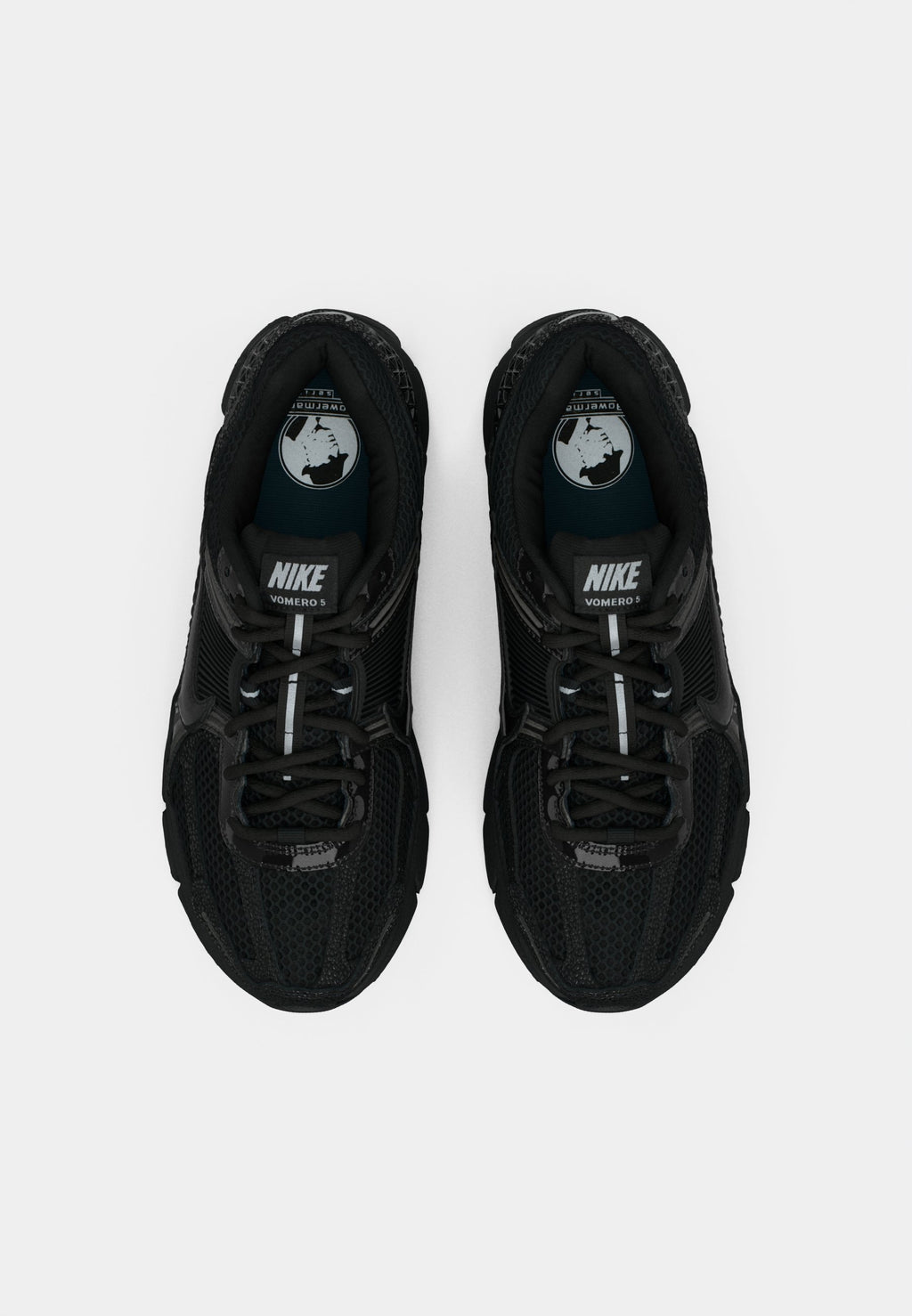 ZOOM VOMERO 5 - Baskets - black/metallic silver-coloured/anthracite/white