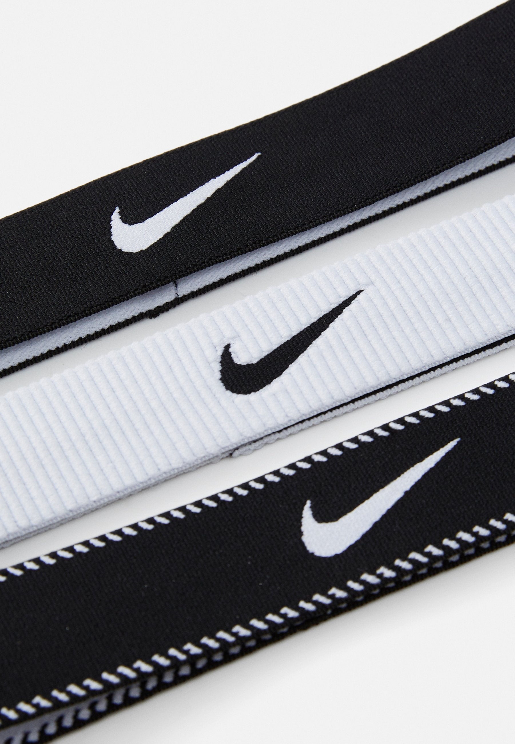 FLEX CLASSIC WIDE HEADBANDS 3 PACK - Other accessories - black/white