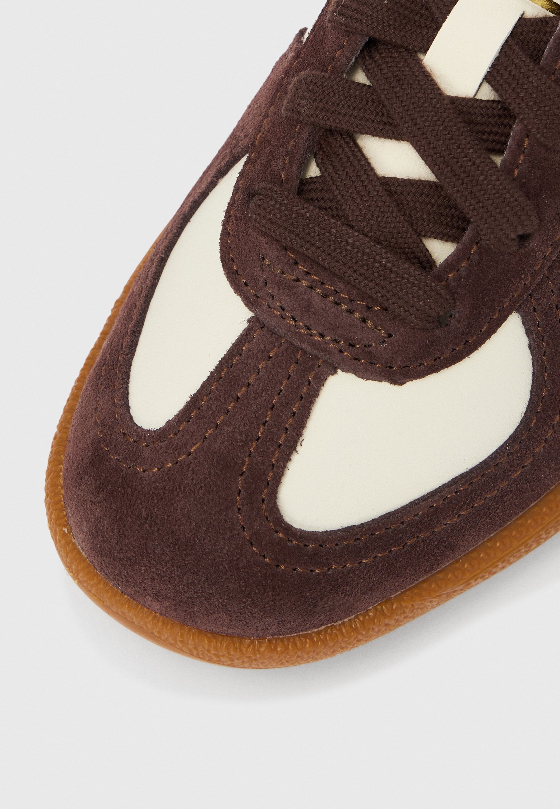 PALERMO - Trainers - warm white/chocolate brown