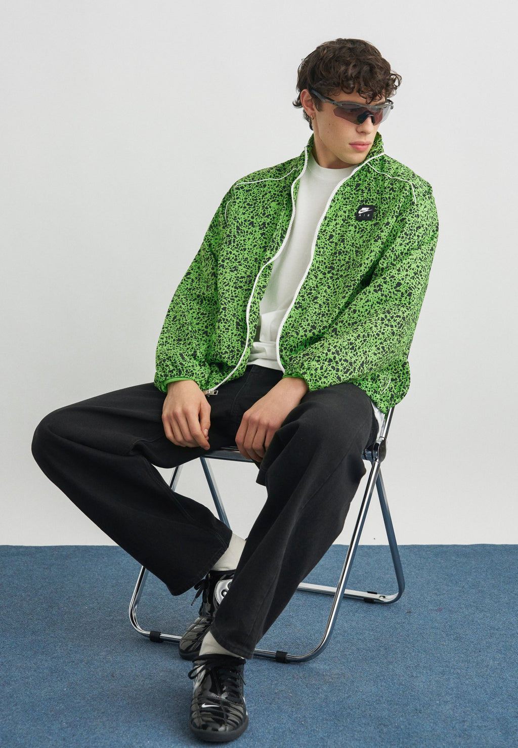 Outdoor jacket - mean green