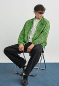 Outdoor jacket - mean green