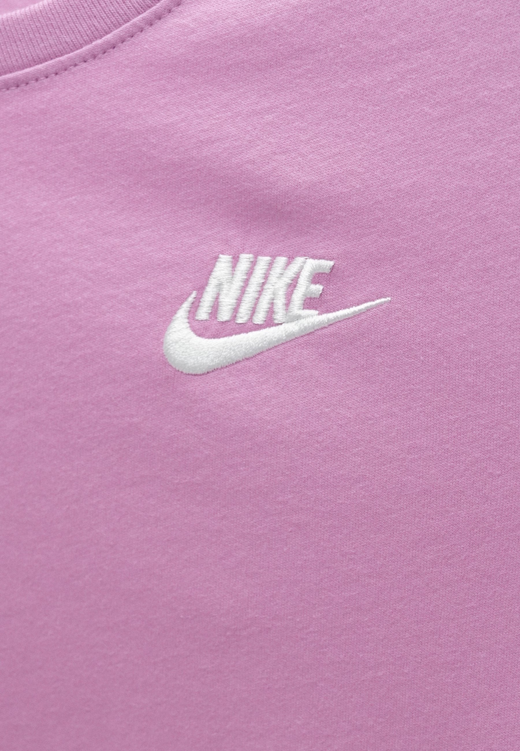 TEE CLUB - T-shirt basique - magenta/blanc