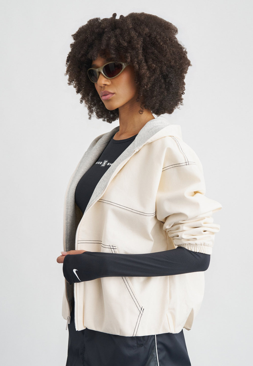 STREET WORKWEAR - Blouson léger - craie