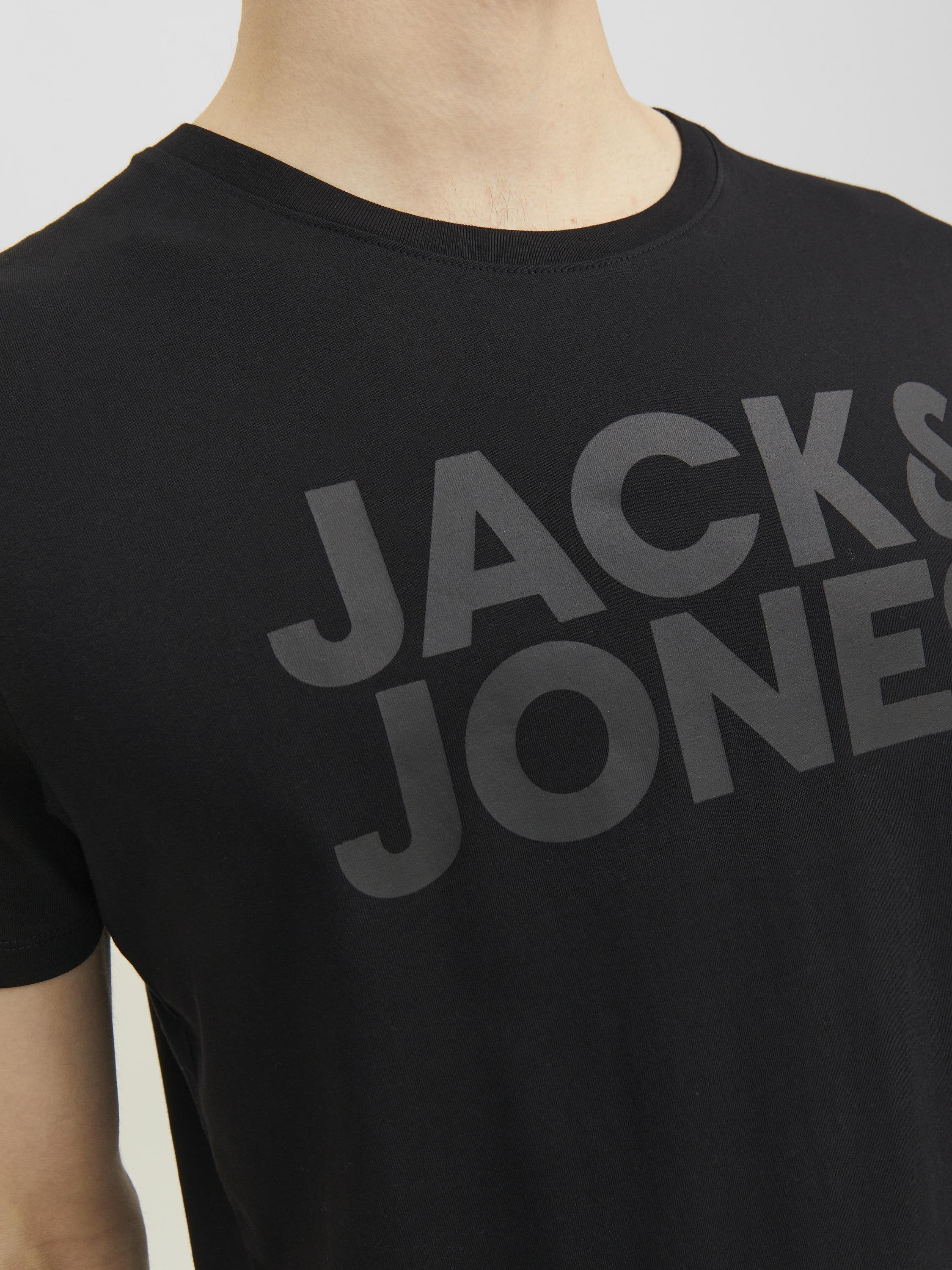JJECORP LOGO TEE SS O-NECK NOOS - Basic T-shirt - black