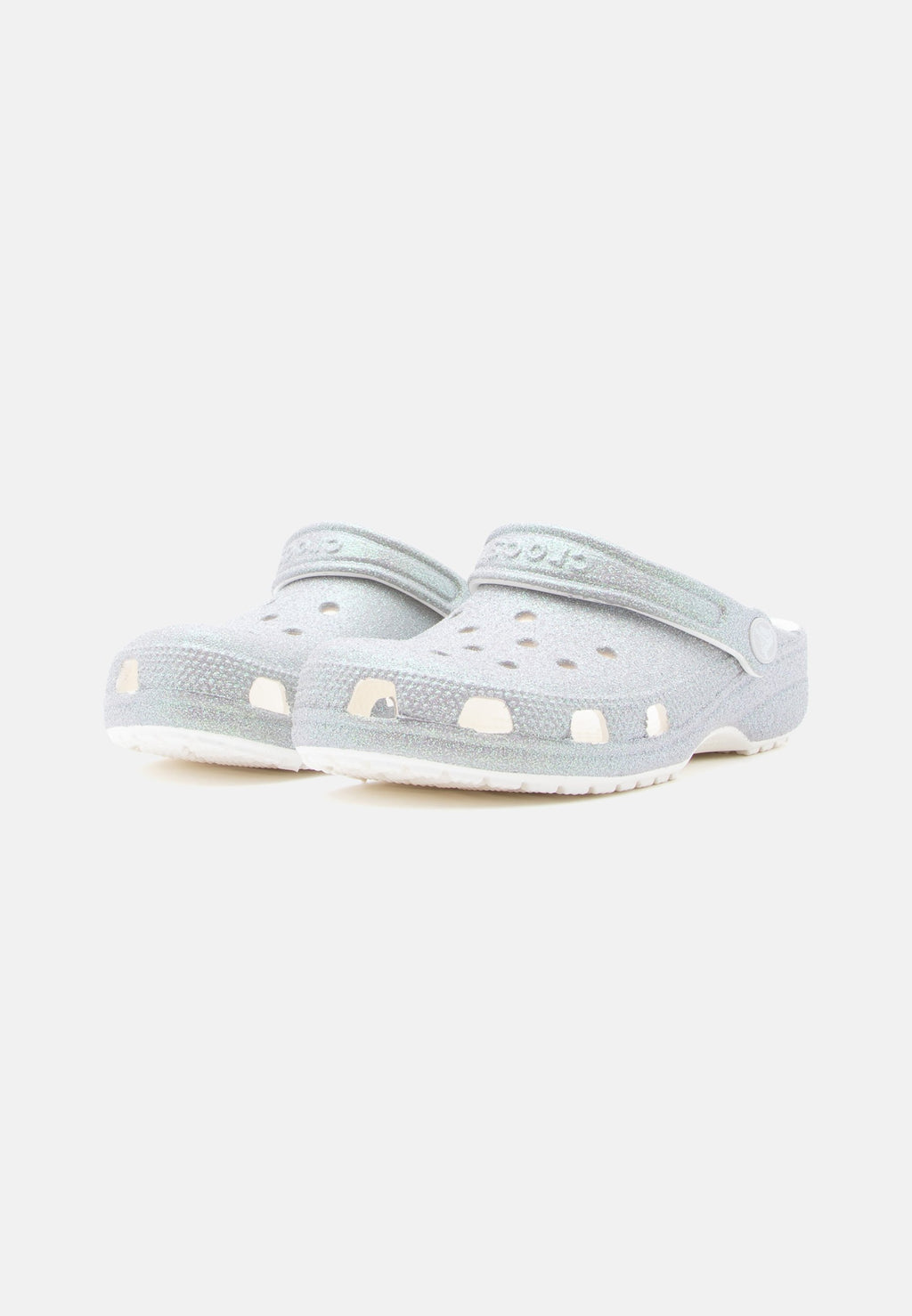 CLASSIC IRIDESCENT UNISEX - Mules - white