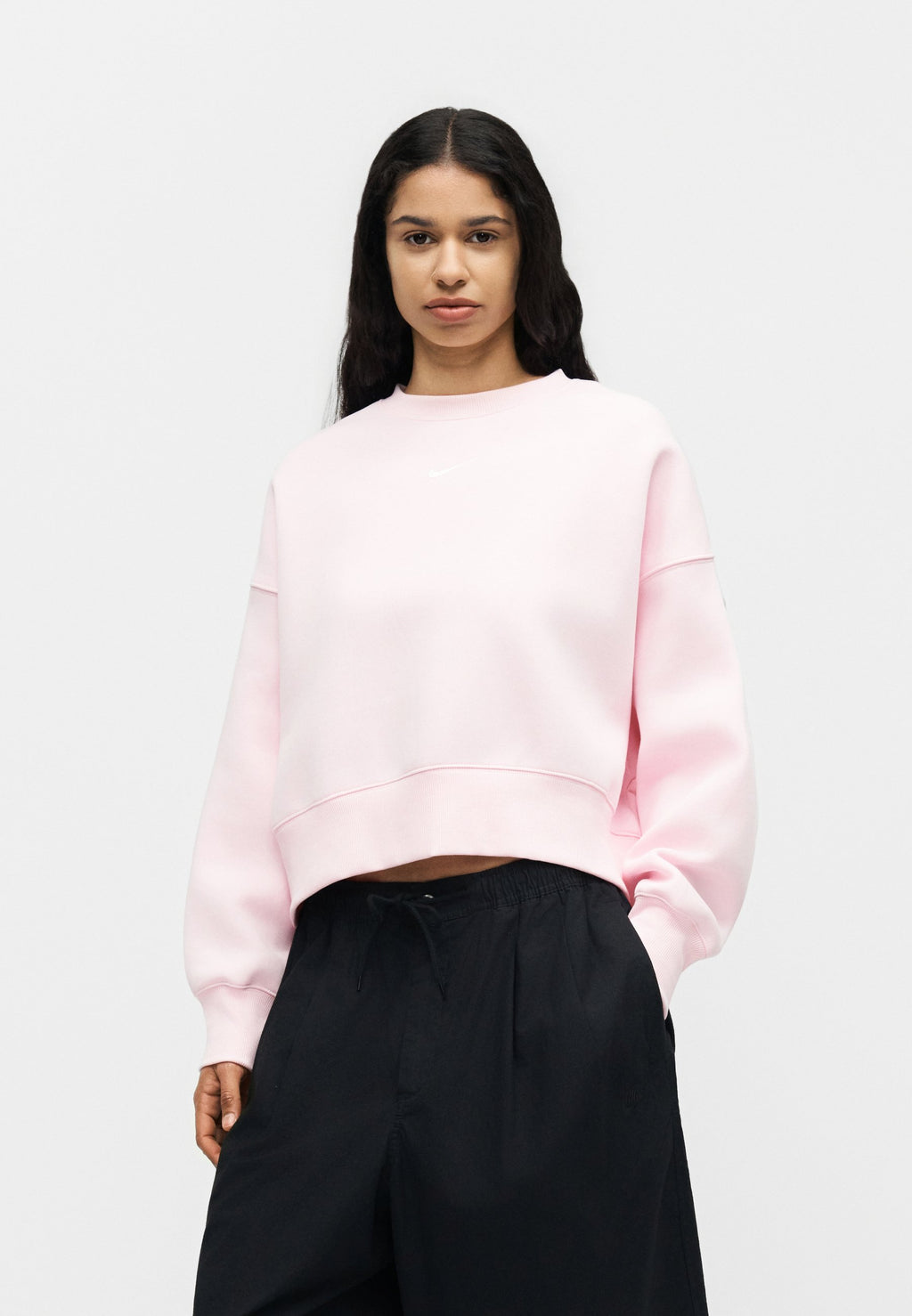 CREW - Sweat-shirt - mousse rose voile