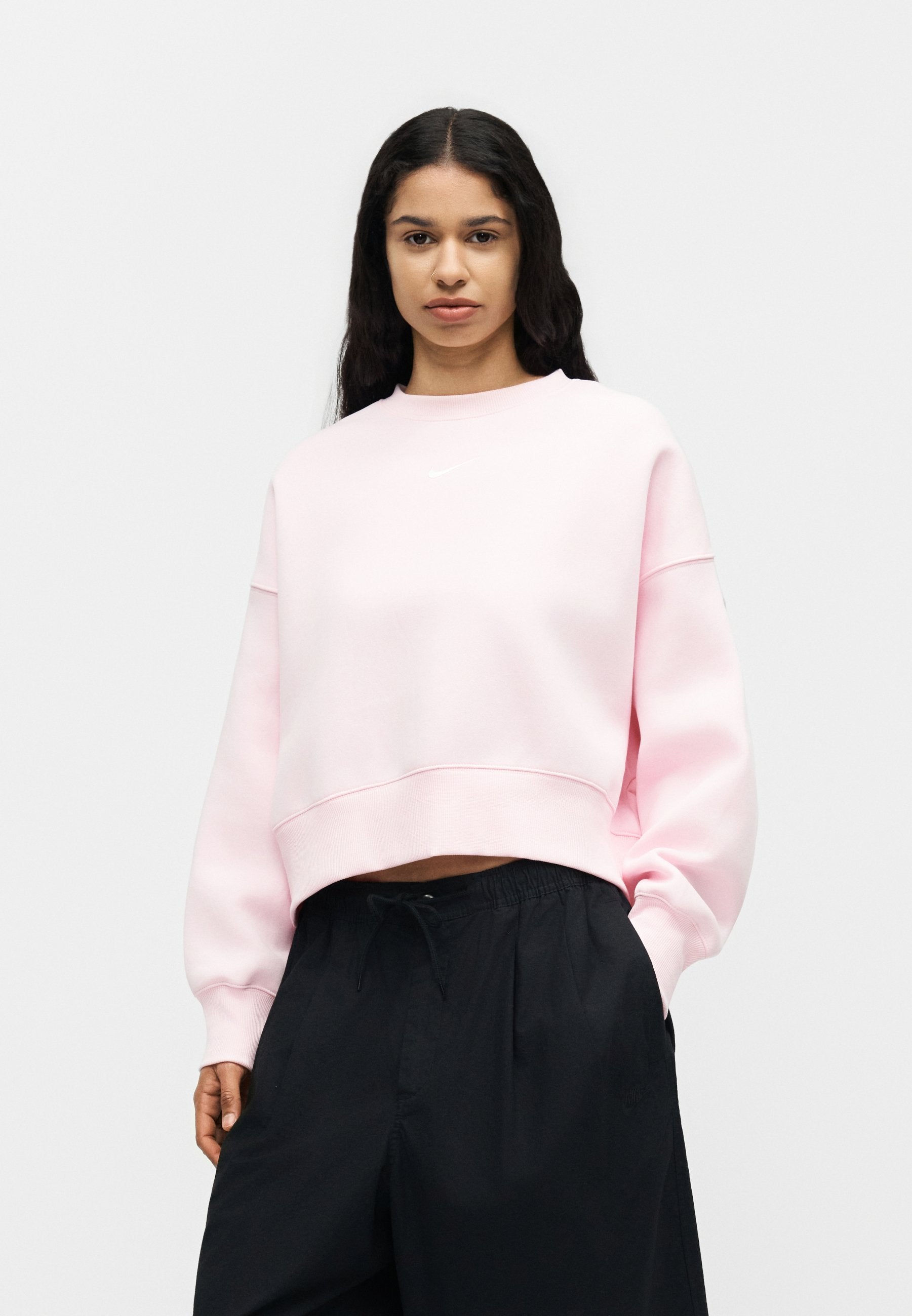 CREW - Sweat-shirt - mousse rose voile