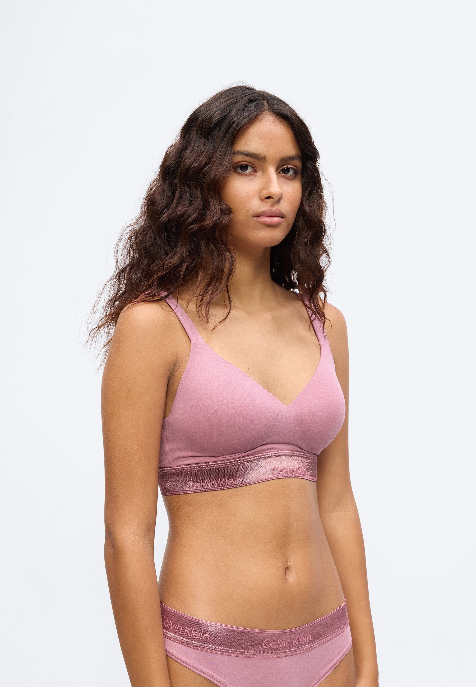 LIFT BRALETTE ICON COTTON MODAL - Çok Yönlü / Askısız sütyen - yumuşak mor