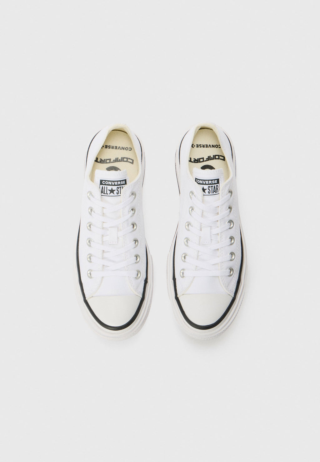 CHUCK TAYLOR ALL STAR LIFT DOUBLE STACK PLATFORM - Trainers - white/black/white