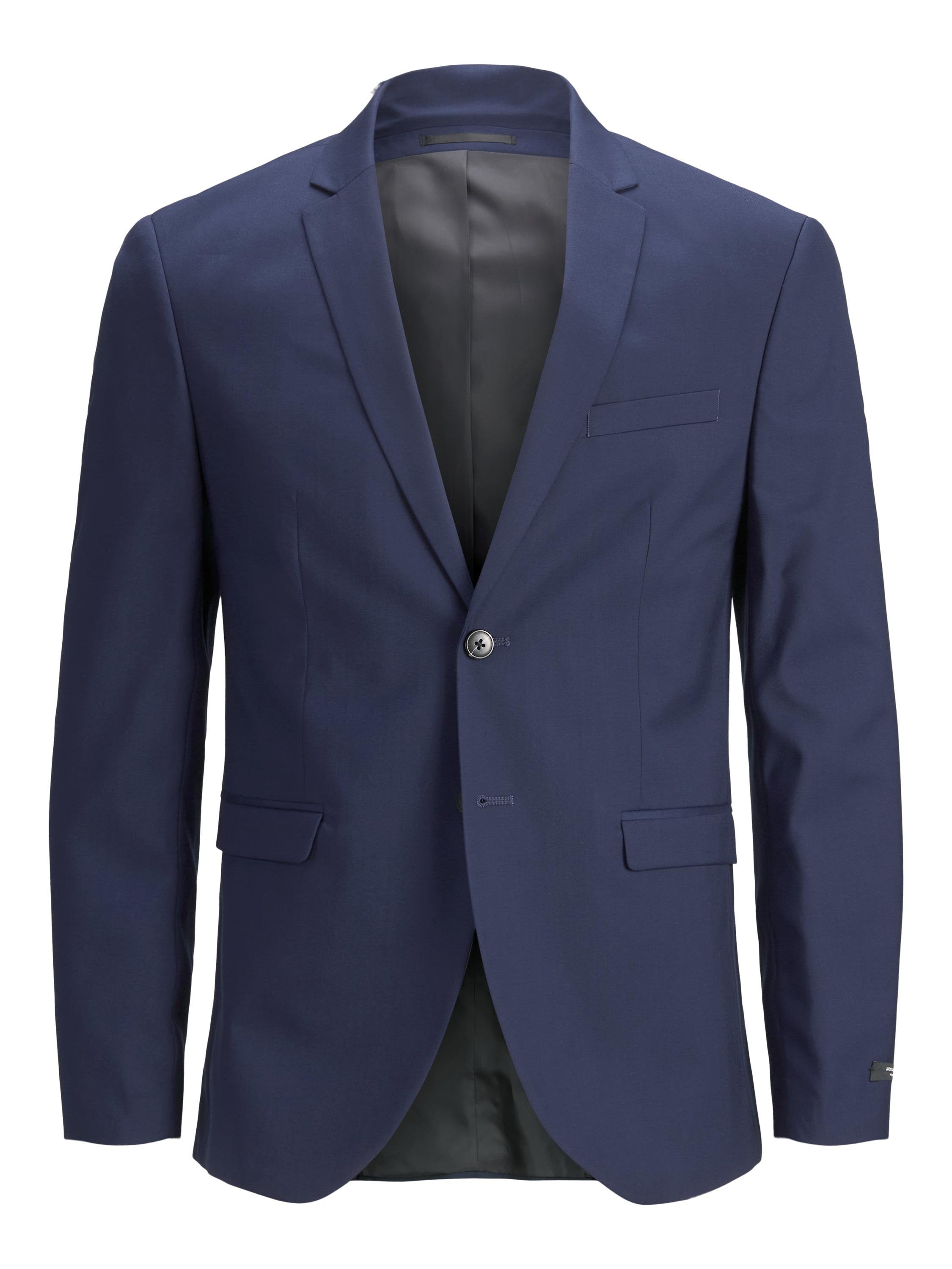 Single-breasted JPRSOLAR Junior - Suit jacket - medieval blue